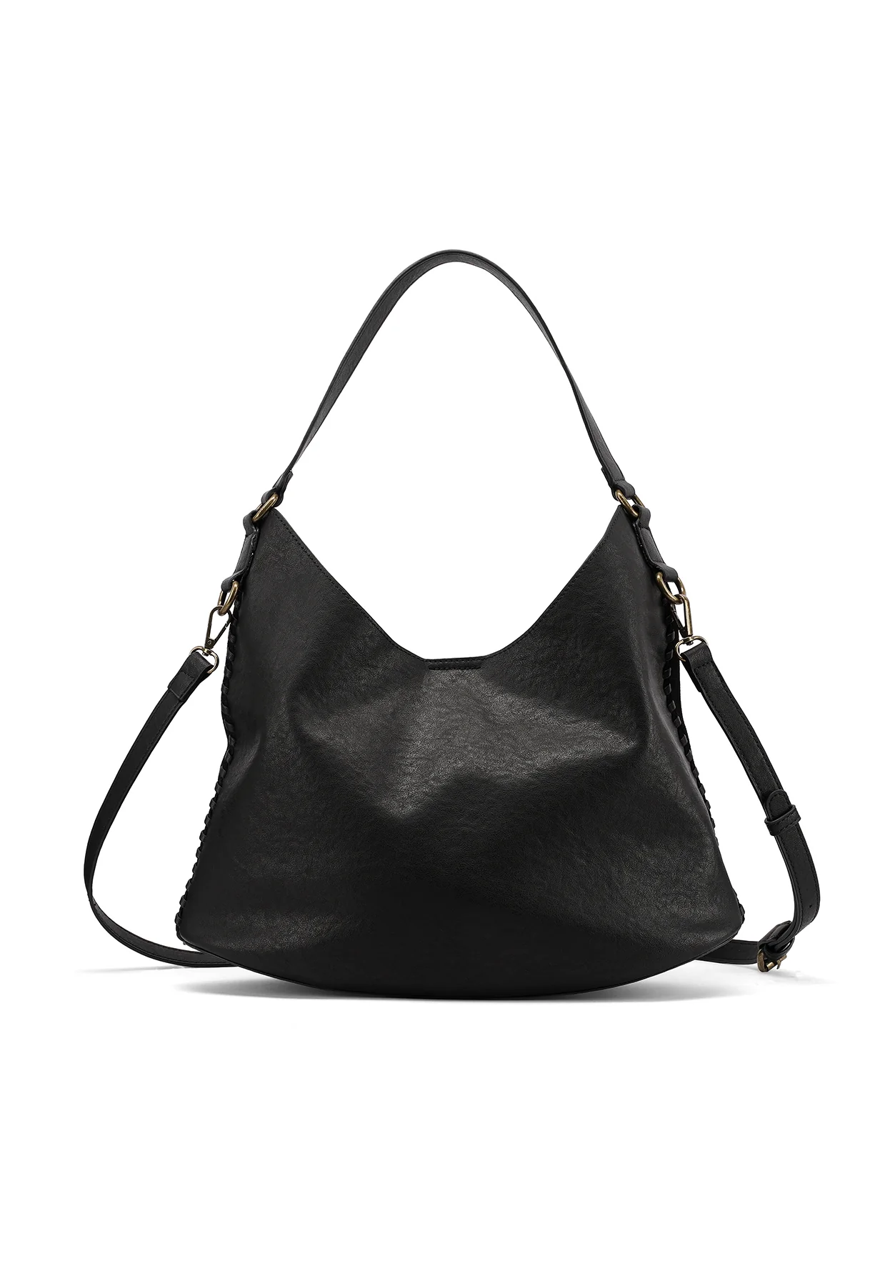 Borsa scamosciata a spalla morbida con tracolla M1117 - Image 23