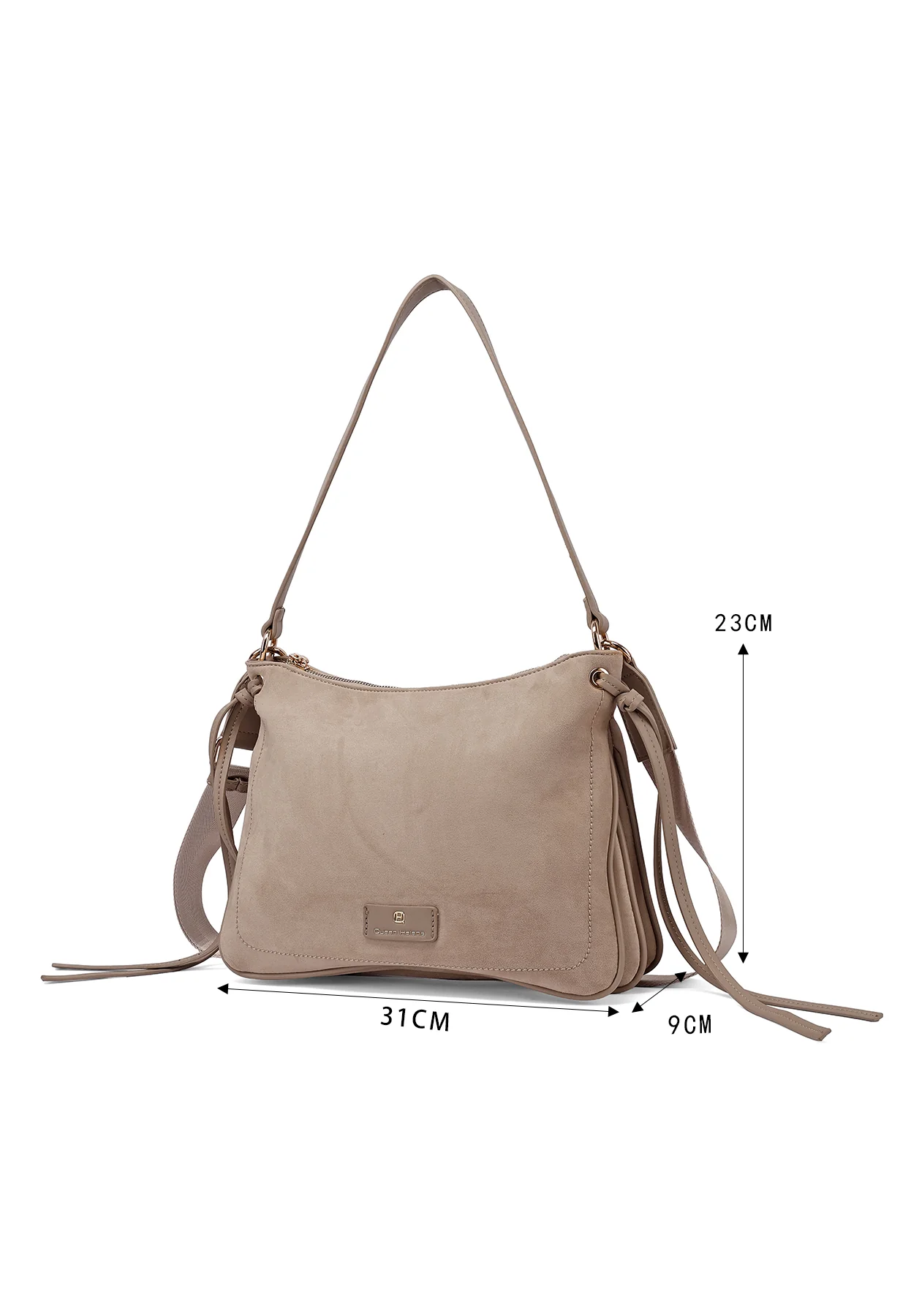 Borsa a spalla morbida con tracolla regolabile M1118 - Image 10