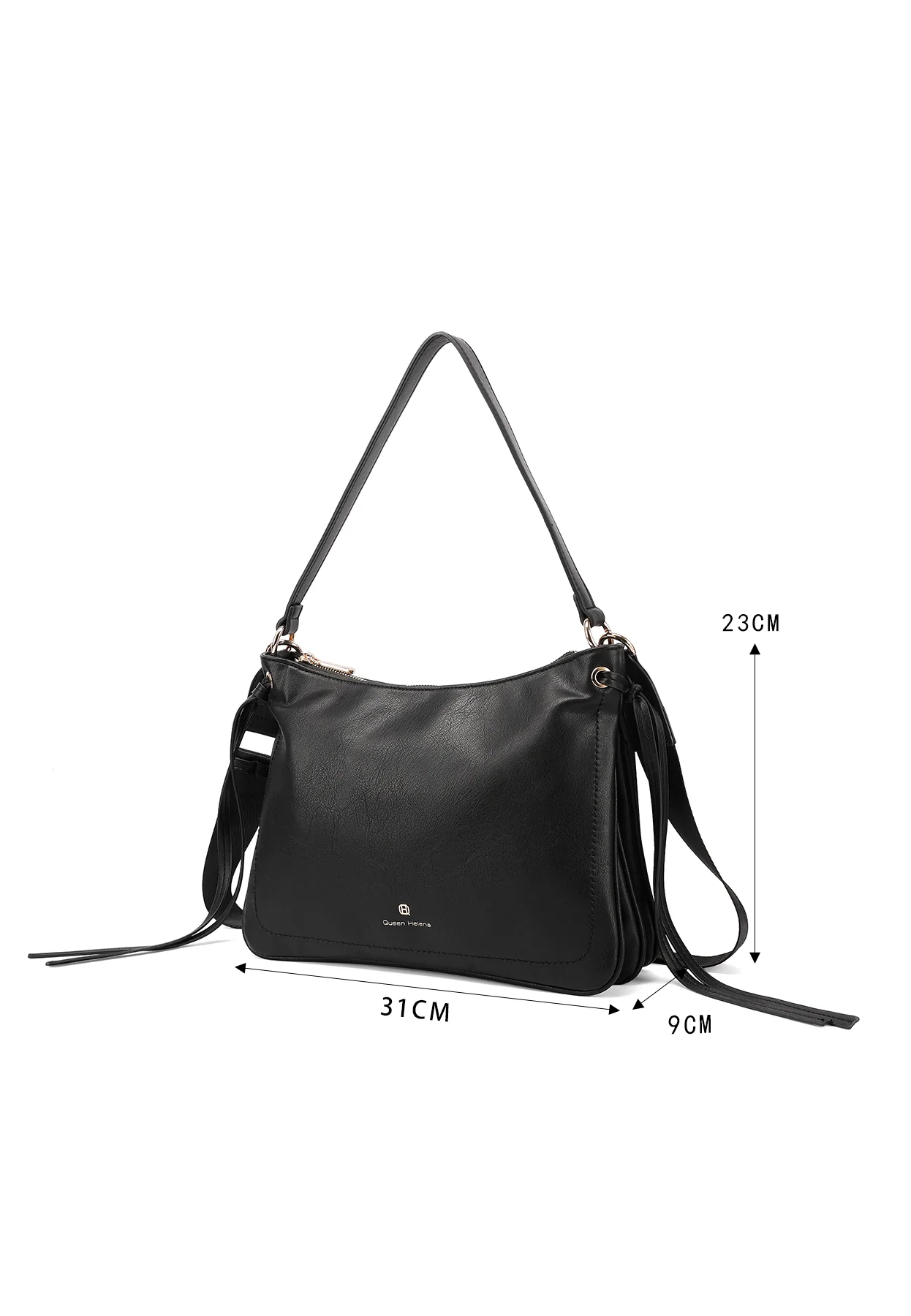 Borsa a spalla morbida con tracolla regolabile M1118 - Image 16