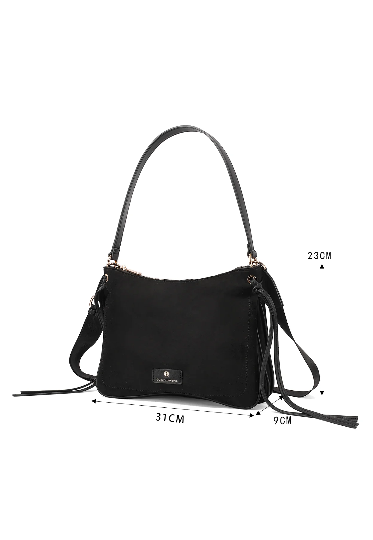 Borsa a spalla morbida con tracolla regolabile M1118 - Image 28