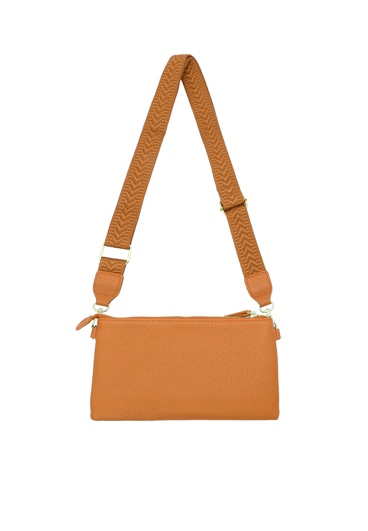 Borsa a tracolla compatta con zip e tasche – PF22-9 - Image 14