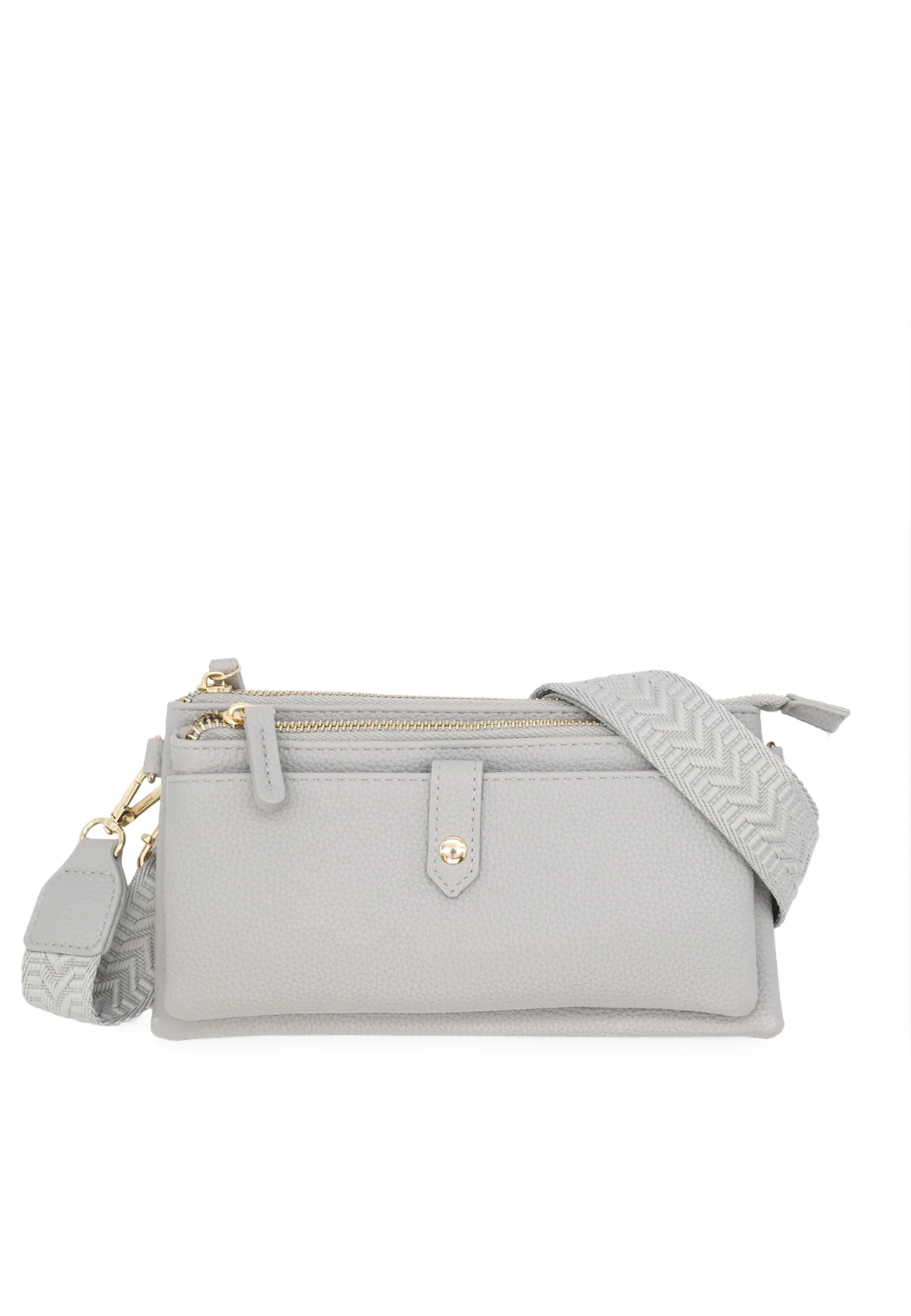 Borsa a tracolla compatta con zip e tasche – PF22-9 - Image 27