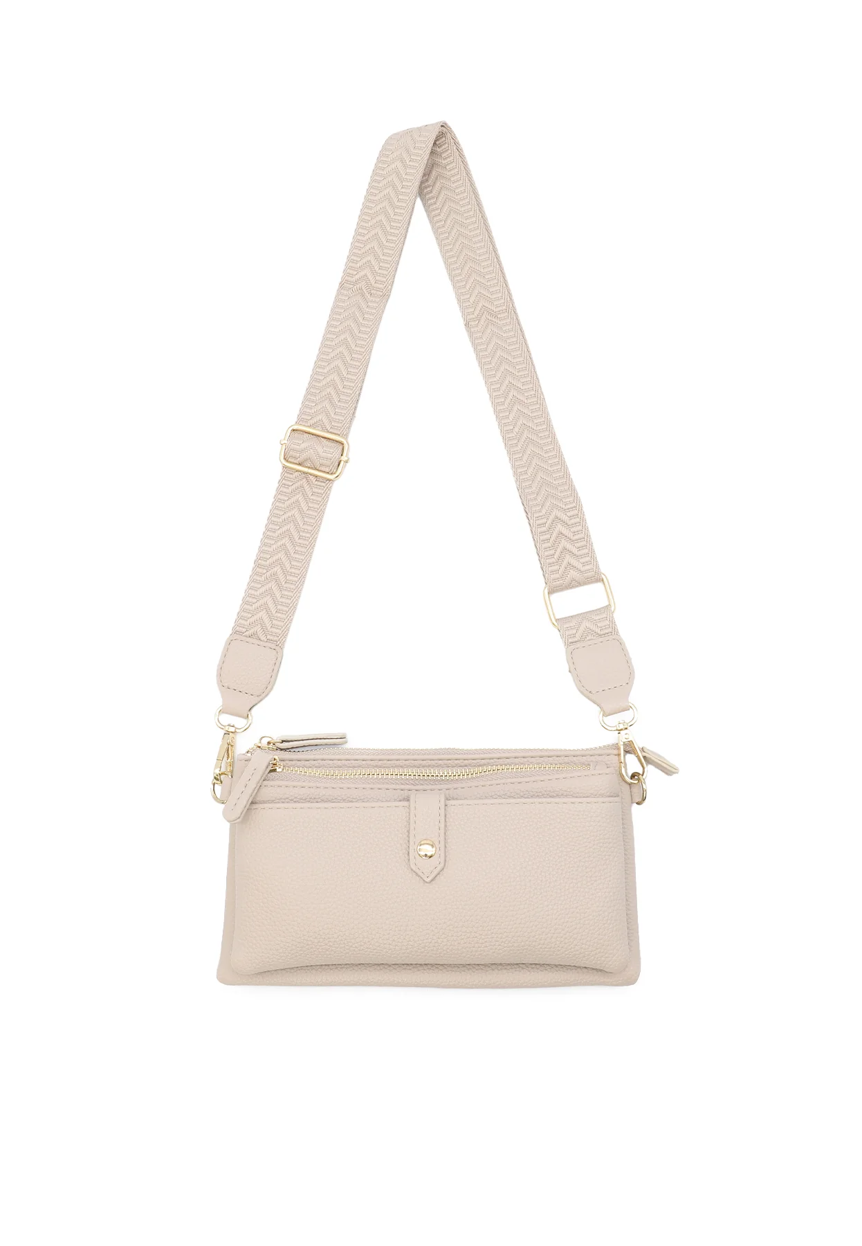 Borsa a tracolla compatta con zip e tasche – PF22-9 - Image 33