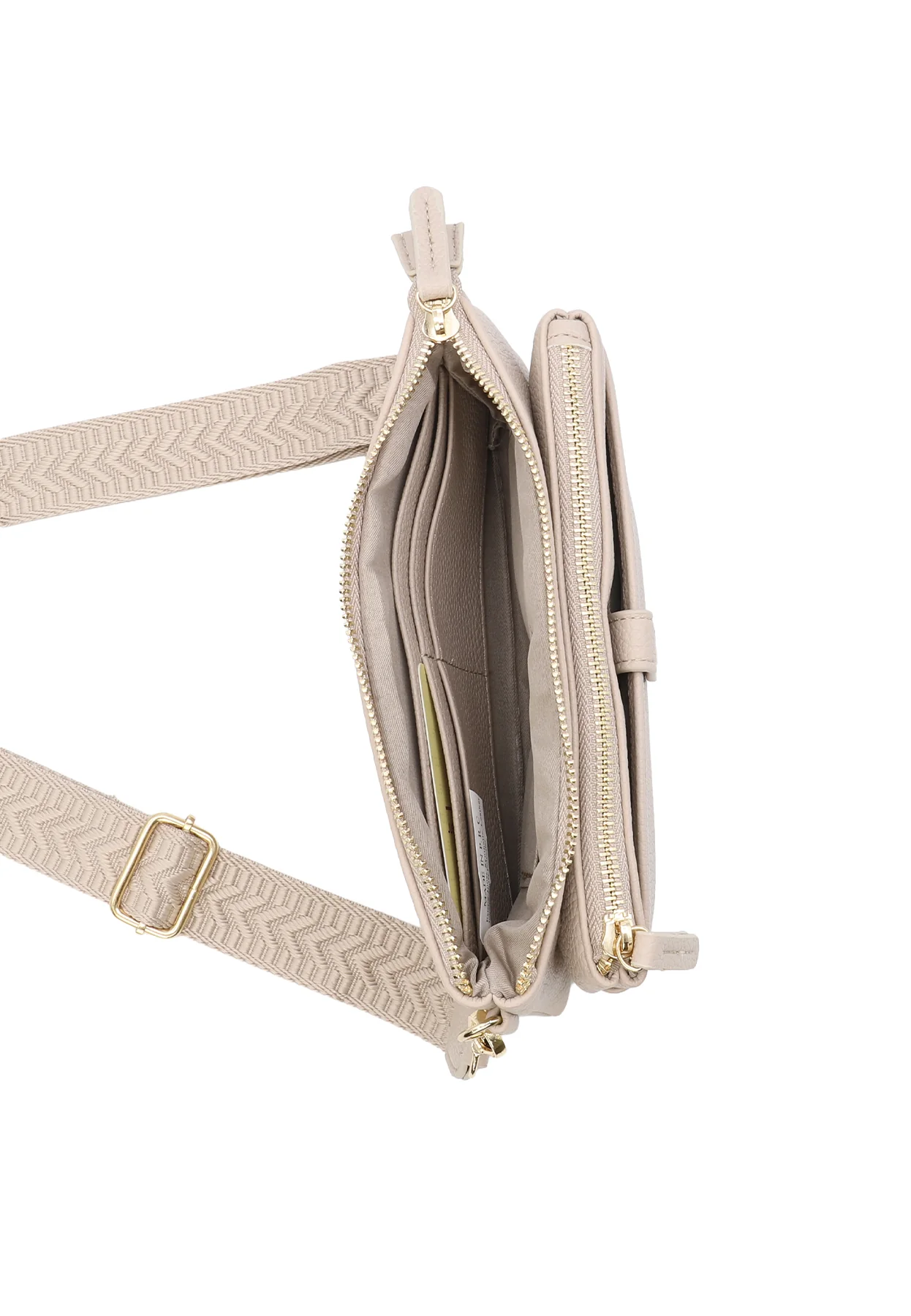 Borsa a tracolla compatta con zip e tasche – PF22-9 - Image 35