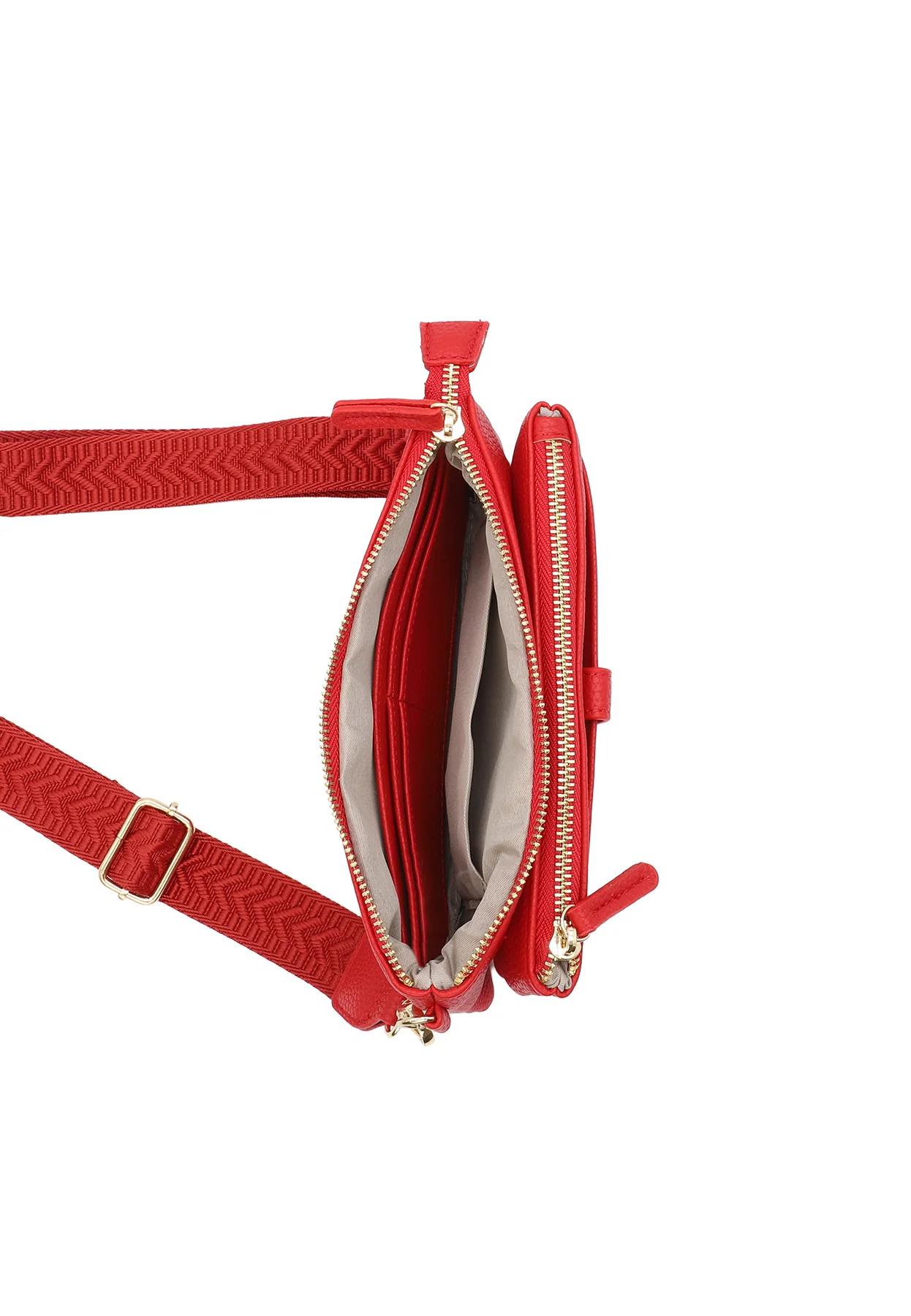 Borsa a tracolla compatta con zip e tasche – PF22-9 - Image 40
