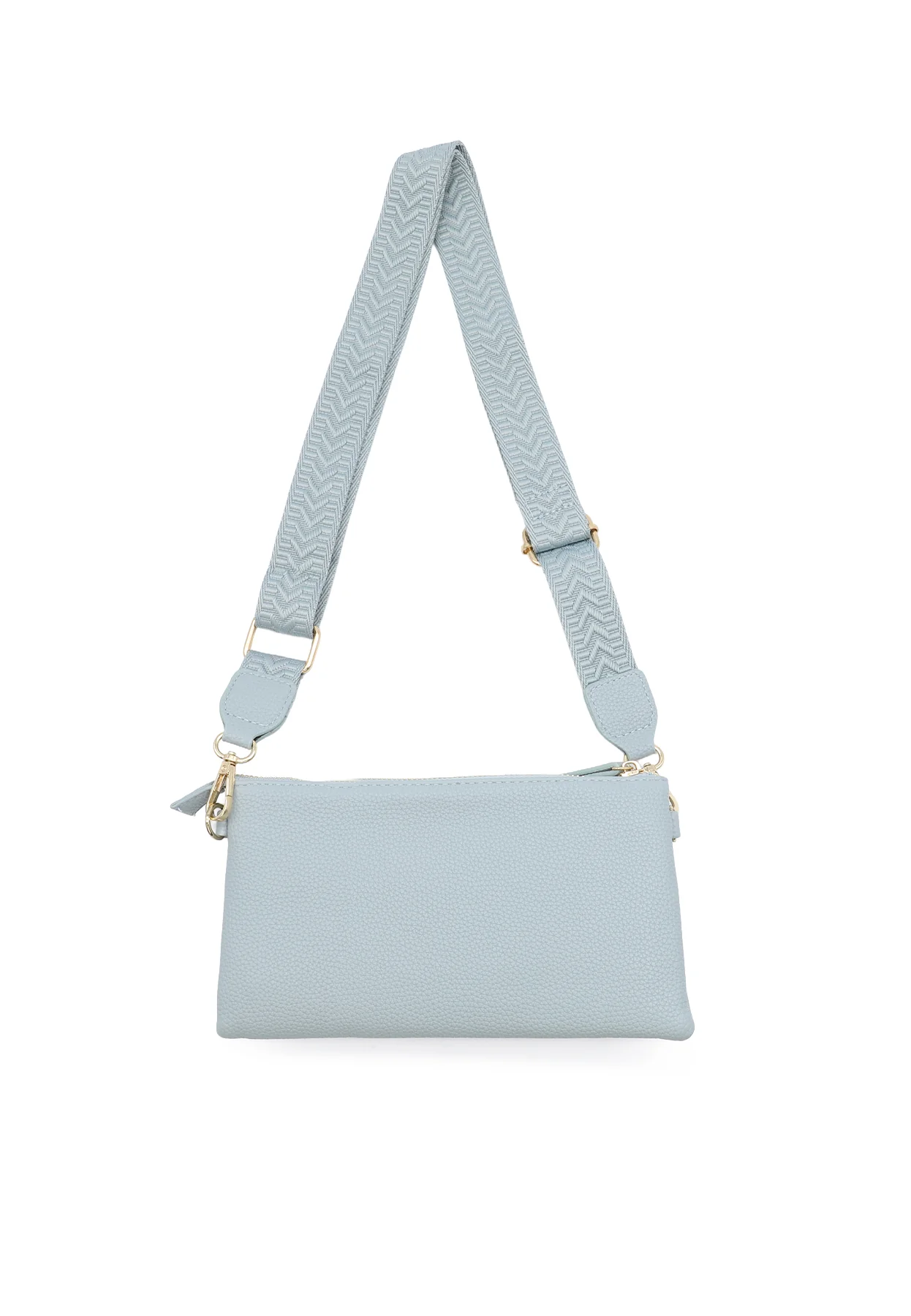 Borsa a tracolla compatta con zip e tasche – PF22-9 - Image 44