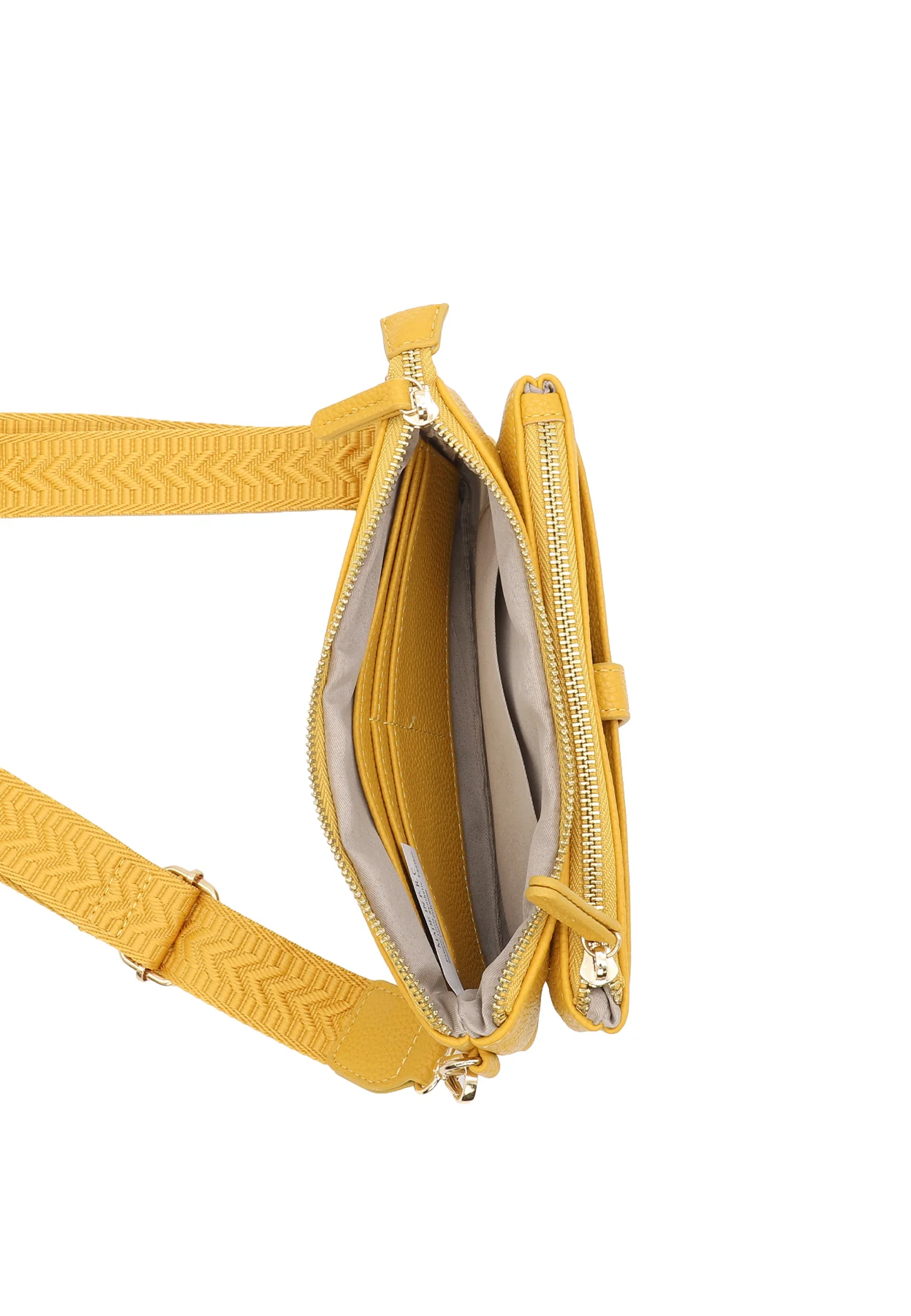 Borsa a tracolla compatta con zip e tasche – PF22-9 - Image 50