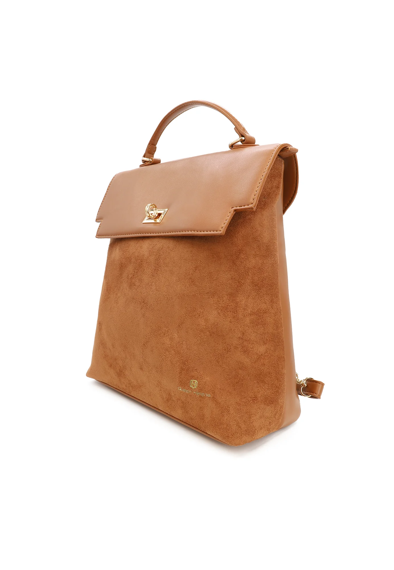 Zaino da donna in ecopelle e camoscio con manico superiore LW198 - Image 17