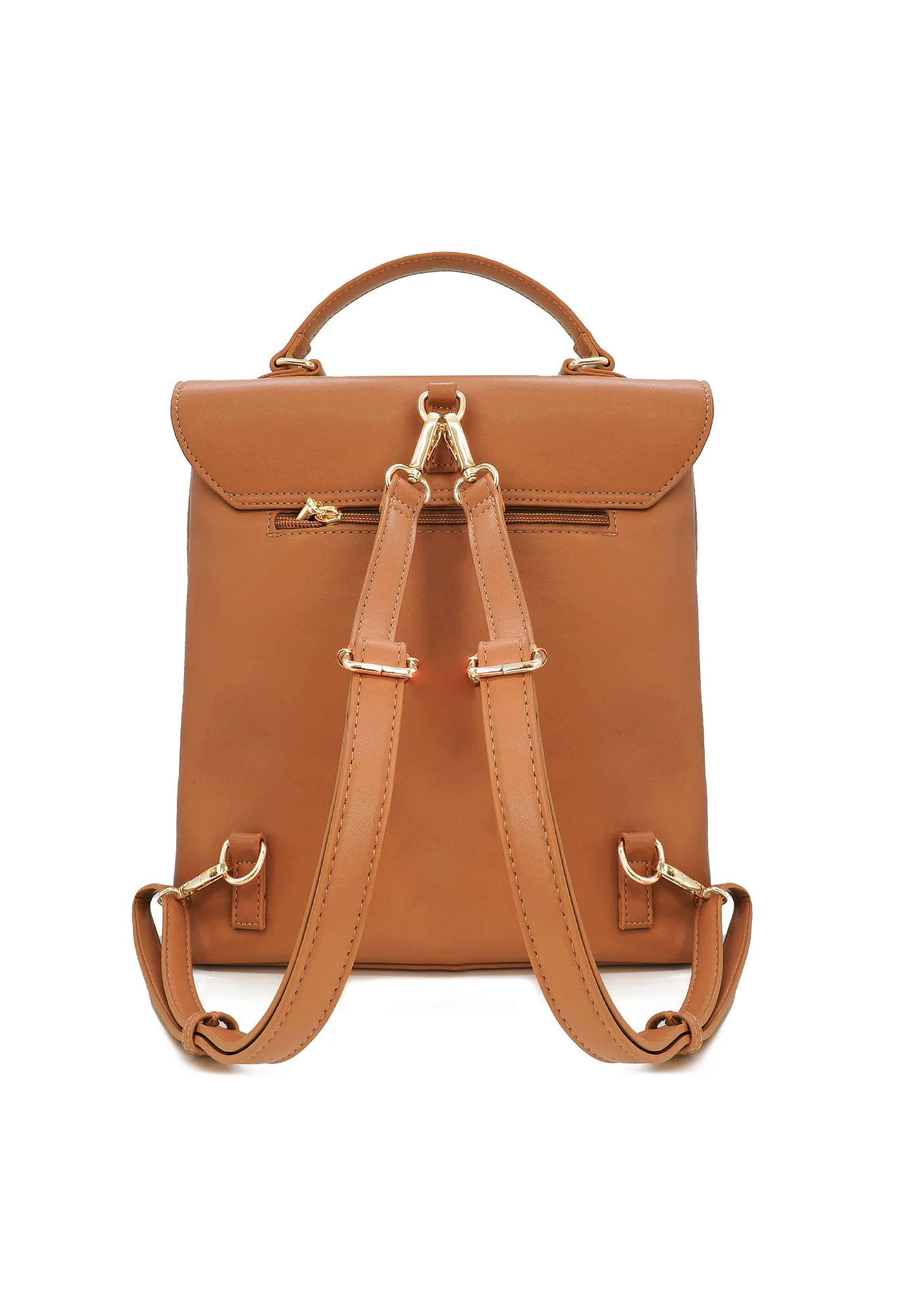 Zaino da donna in ecopelle e camoscio con manico superiore LW198 - Image 19