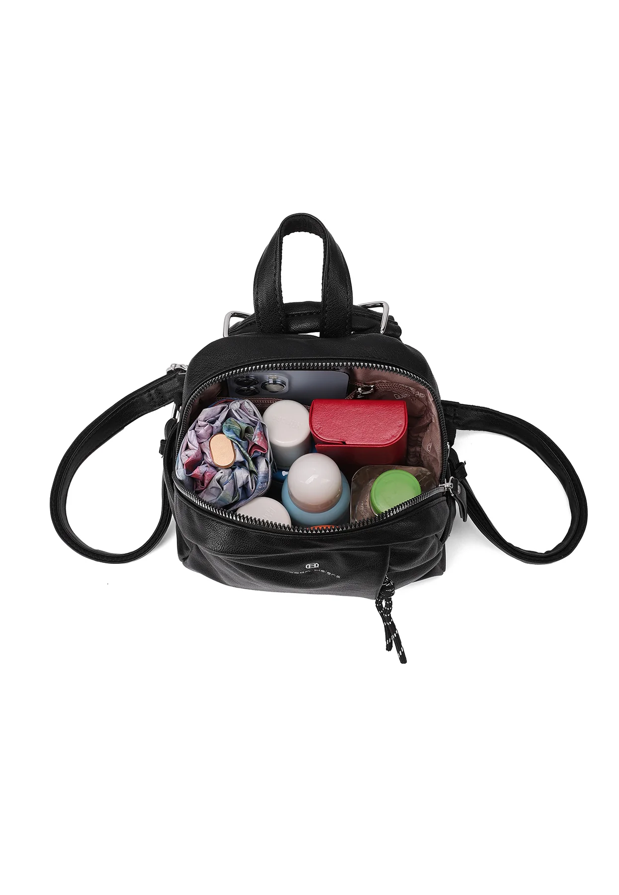 Zainetto donna in ecopelle con tasche laterali M1076 - Image 24