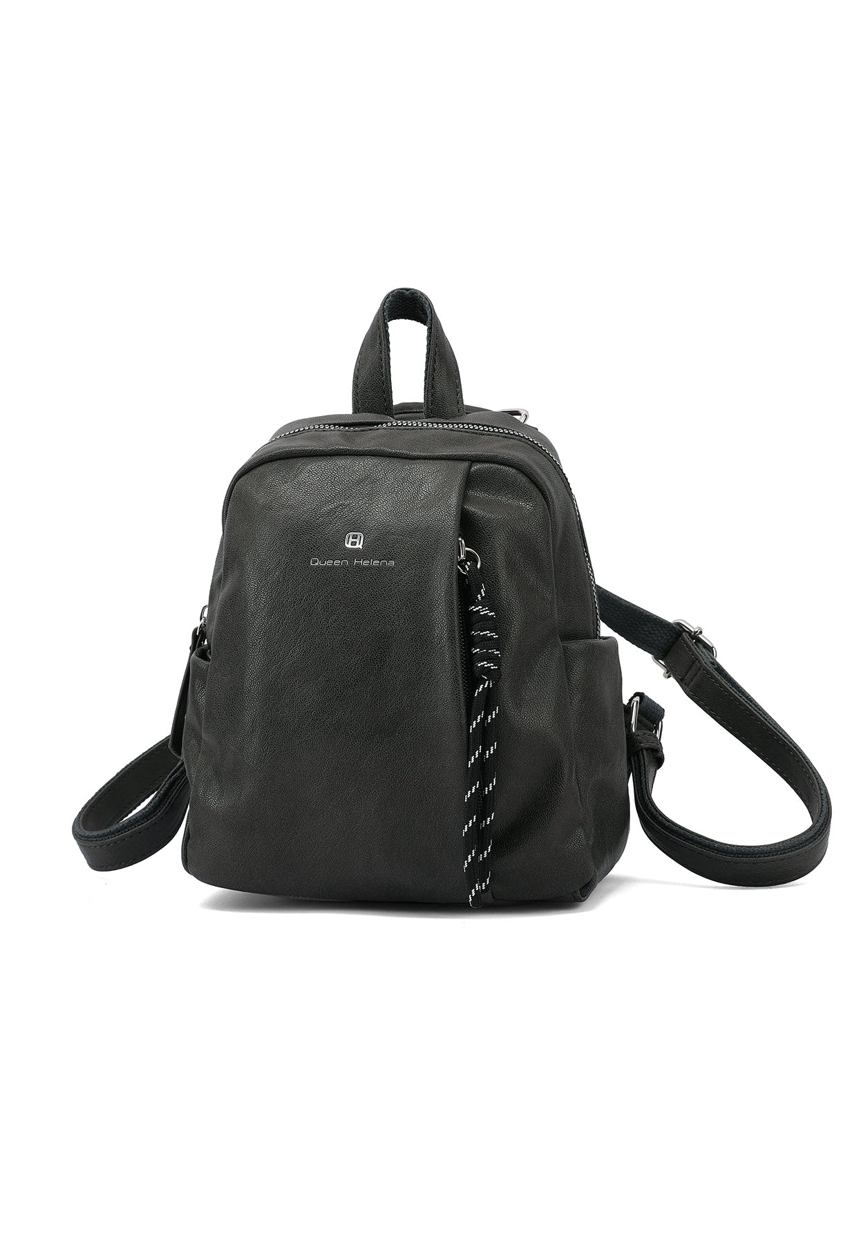Zainetto donna in ecopelle con tasche laterali M1076 - Image 9