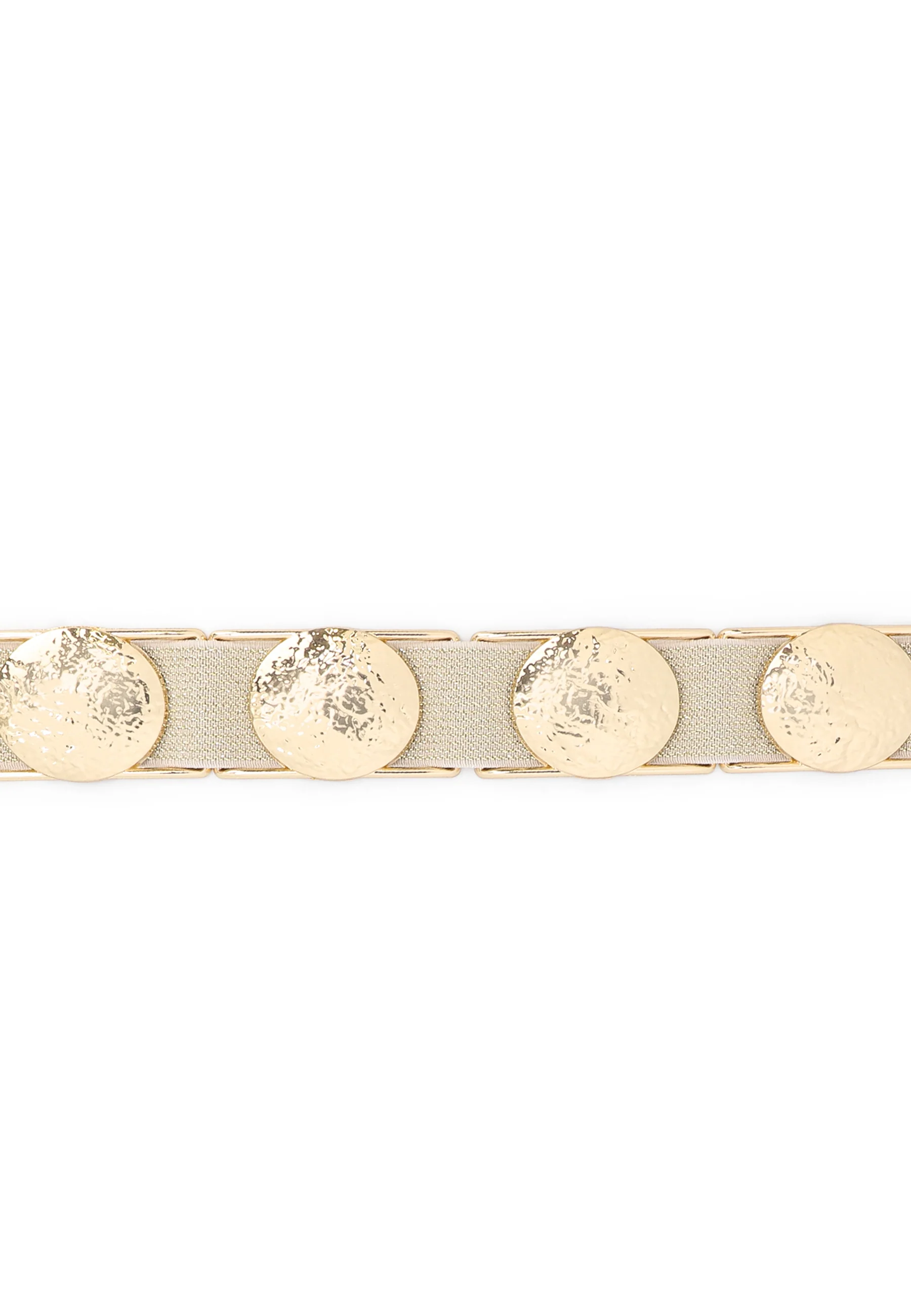 Cintura elastica con dischi metallici e fibbia decorativa CI022-7 - Image 12