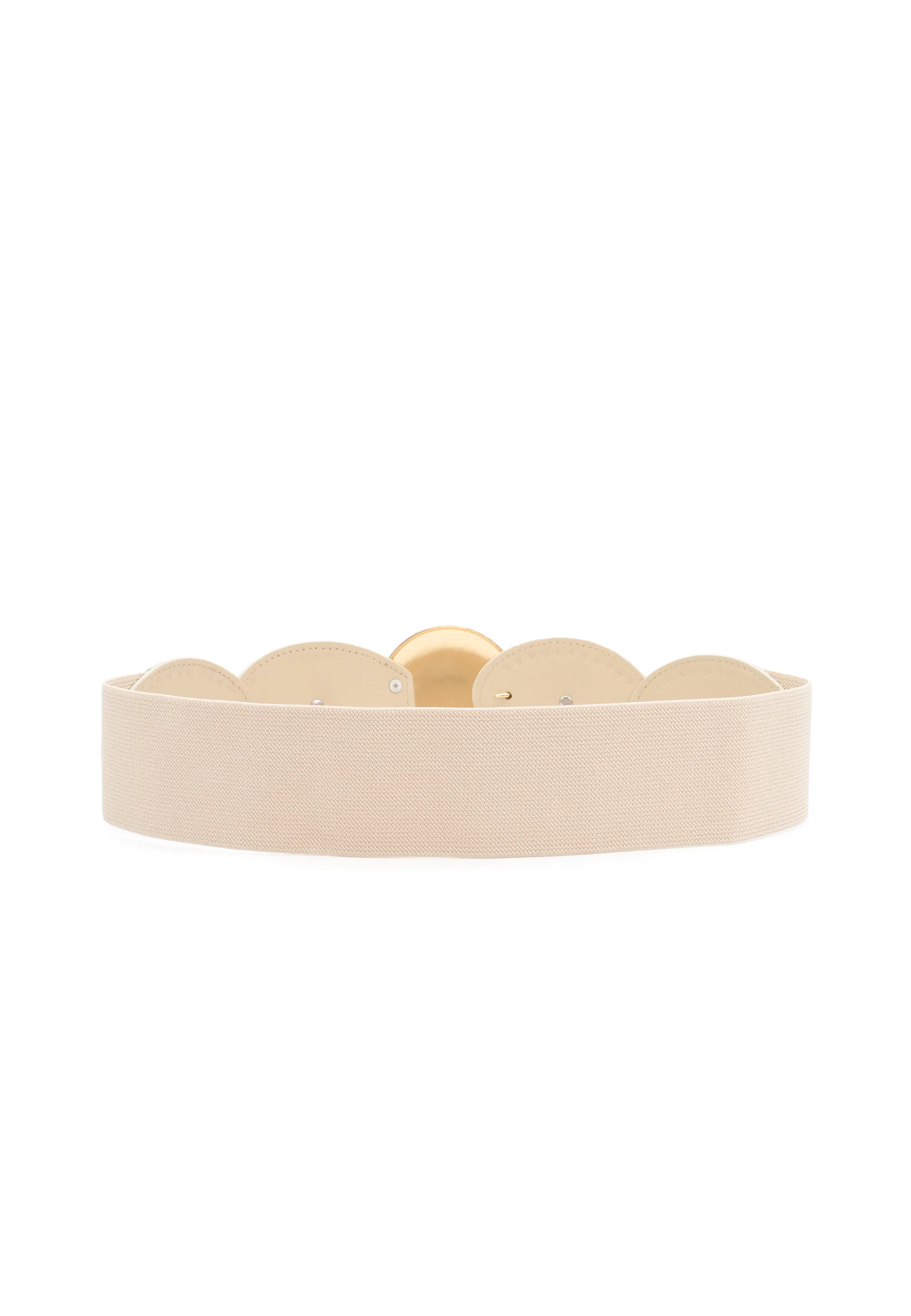 Cintura elastica con borchie e fibbia decorata CI022-8 - Image 2
