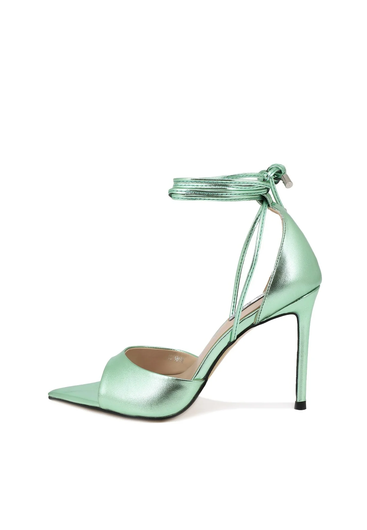Décolleté slingback con lacci alla caviglia K3164 - Image 15