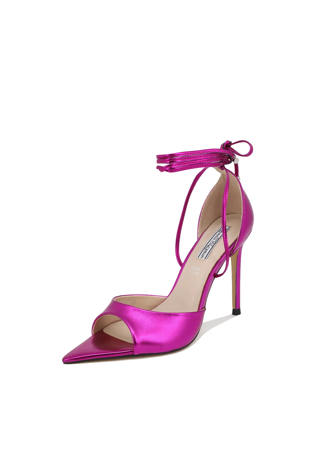 Décolleté slingback con lacci alla caviglia K3164 - Image 21
