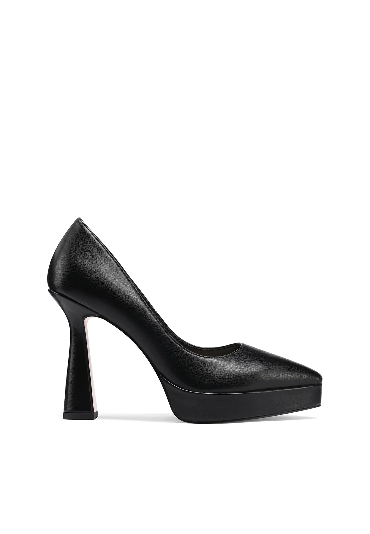 Décolleté platform con tacco alto sagomato K3176 - Image 2