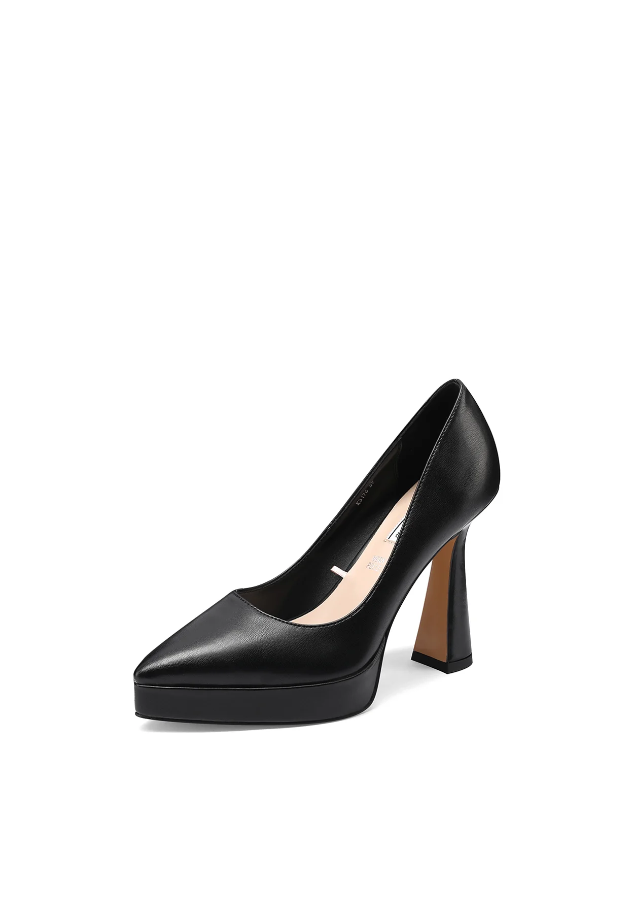 Décolleté platform con tacco alto sagomato K3176 - Image 6