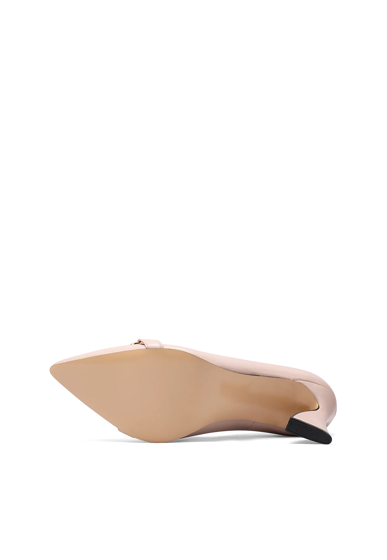 Décolleté ecopelle con morsetto e tacco largo sagomato K3245 - Image 13