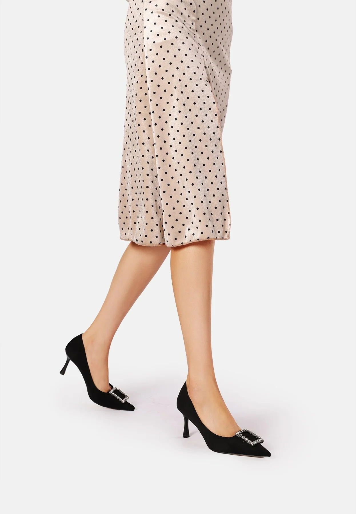 Décolleté eleganti con fibbia gioiello K3248