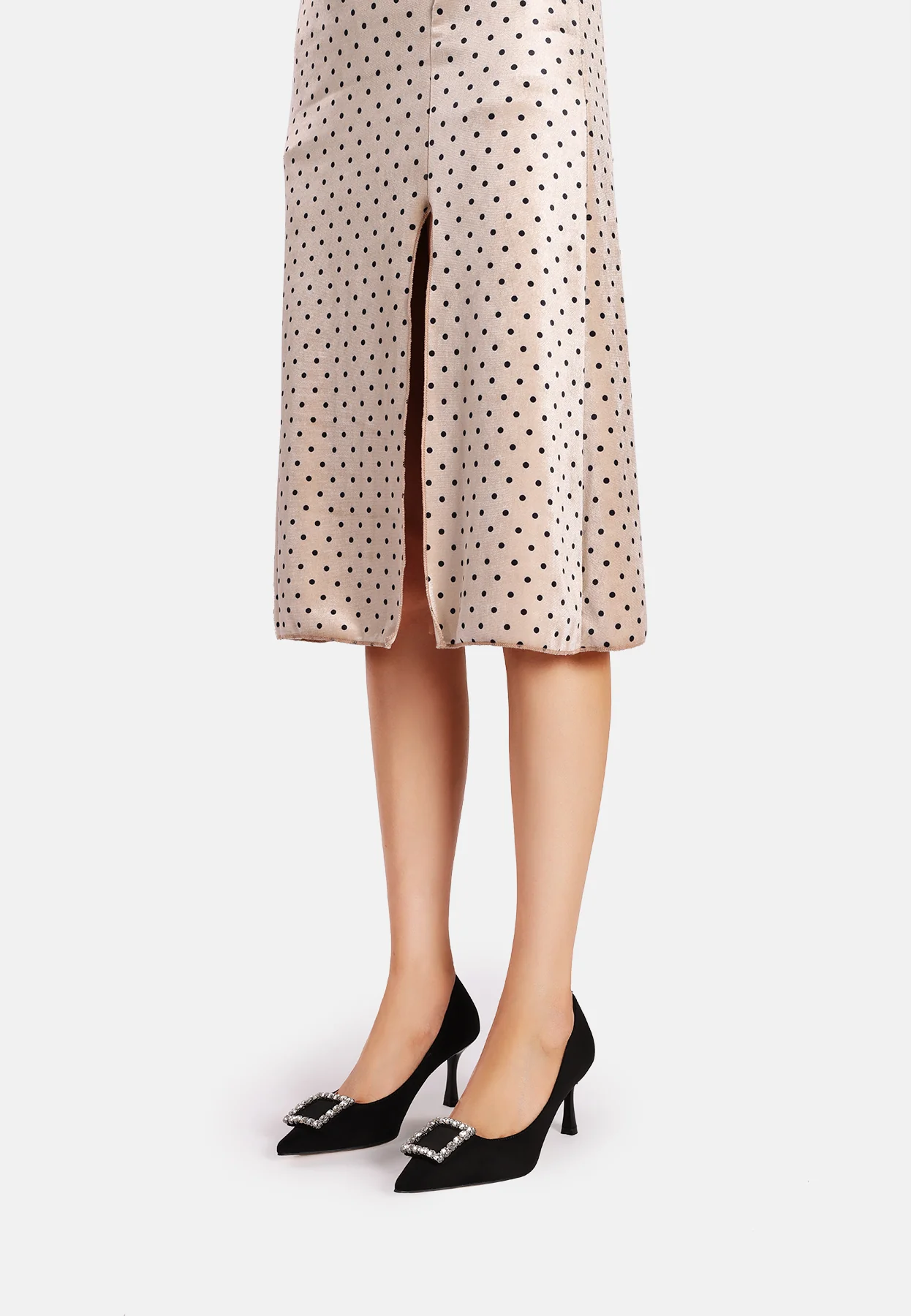Décolleté eleganti con fibbia gioiello K3248 - Image 8