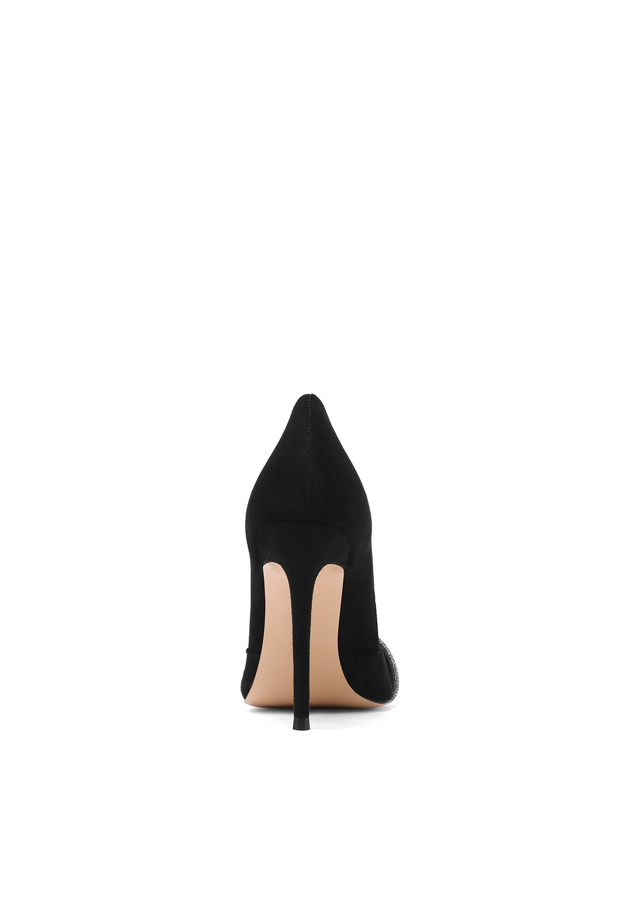 Décolleté con fascia strass e tacco spillo K3264 - Image 5