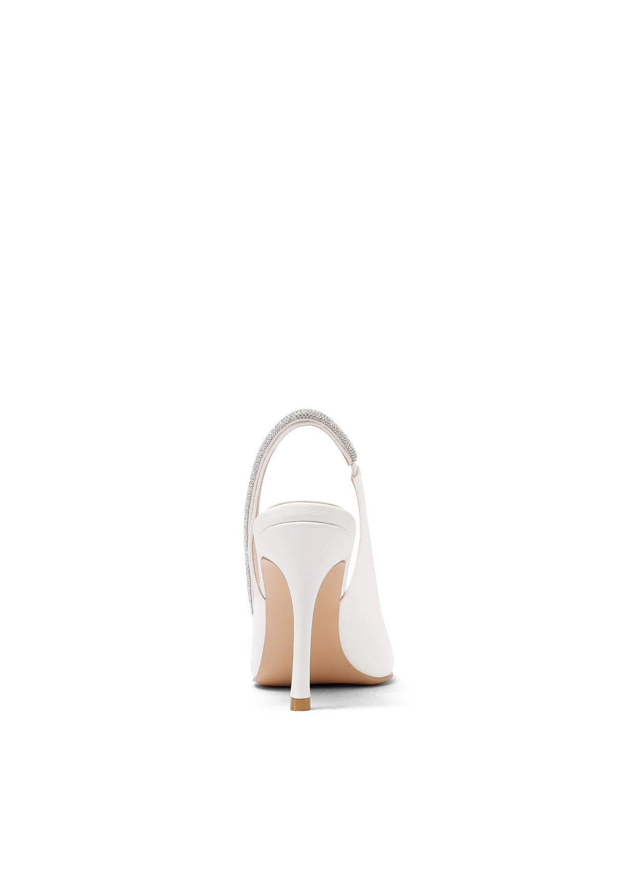 Decolleté slingback con strass e tacco alto K3291 - Image 13