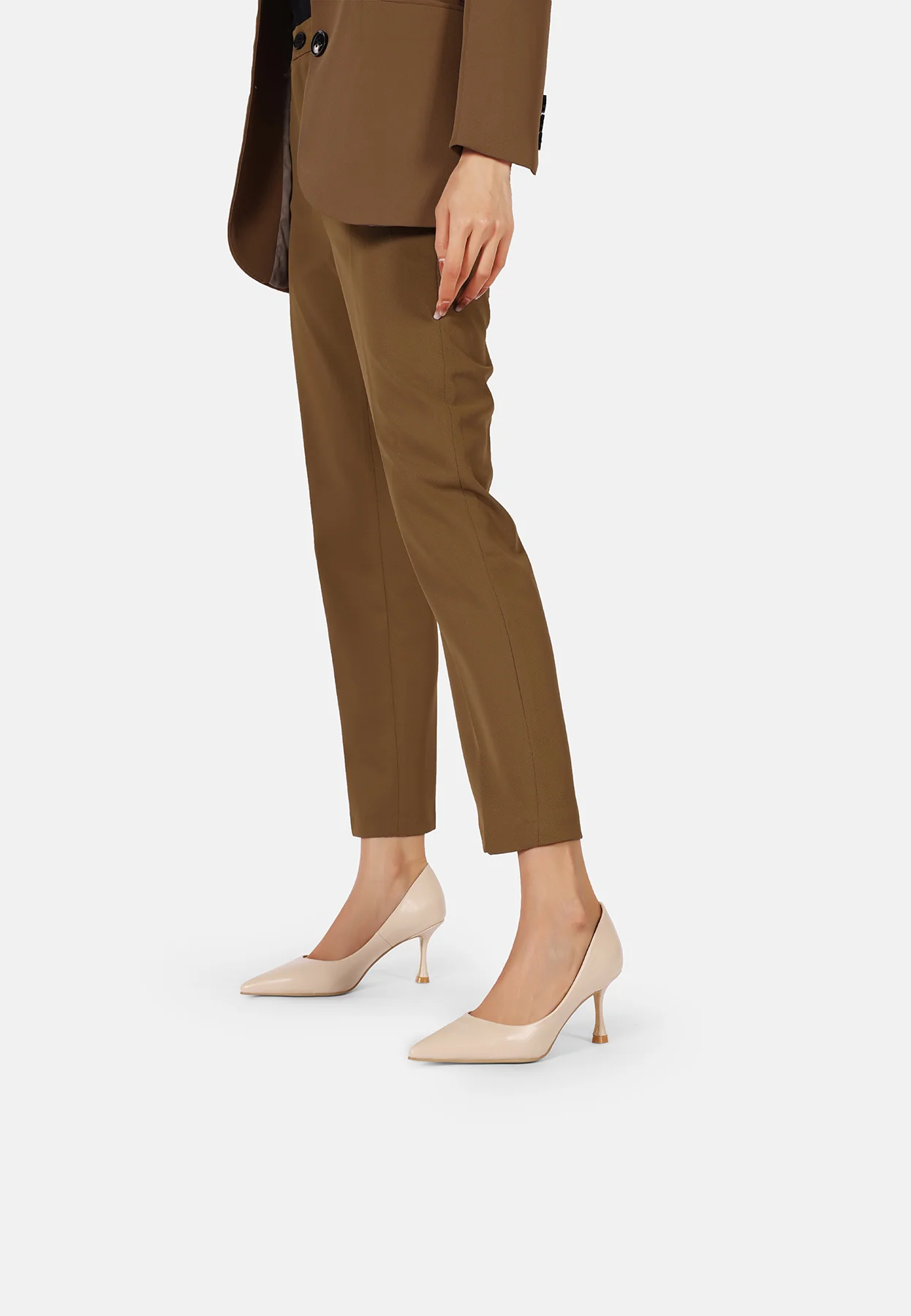 Décolleté a punta con tacco sottile medio K3293 - Image 15
