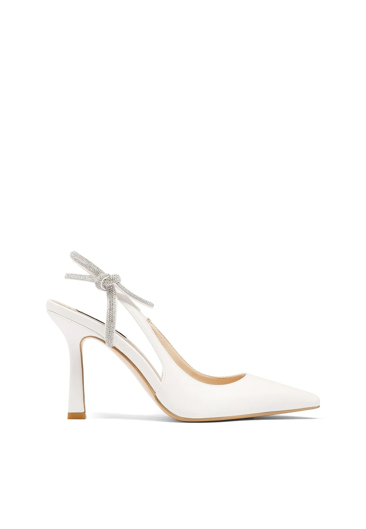 Decollete Slingback con laccio gioiello e tacco alto K3347 - Image 9