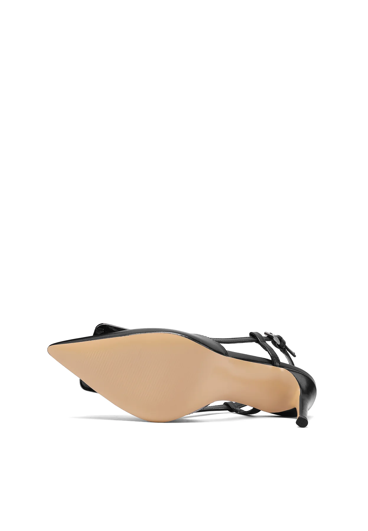 Dècolletè Slingback a punta con maxi fibbia e tacco alto K3350 - Image 11