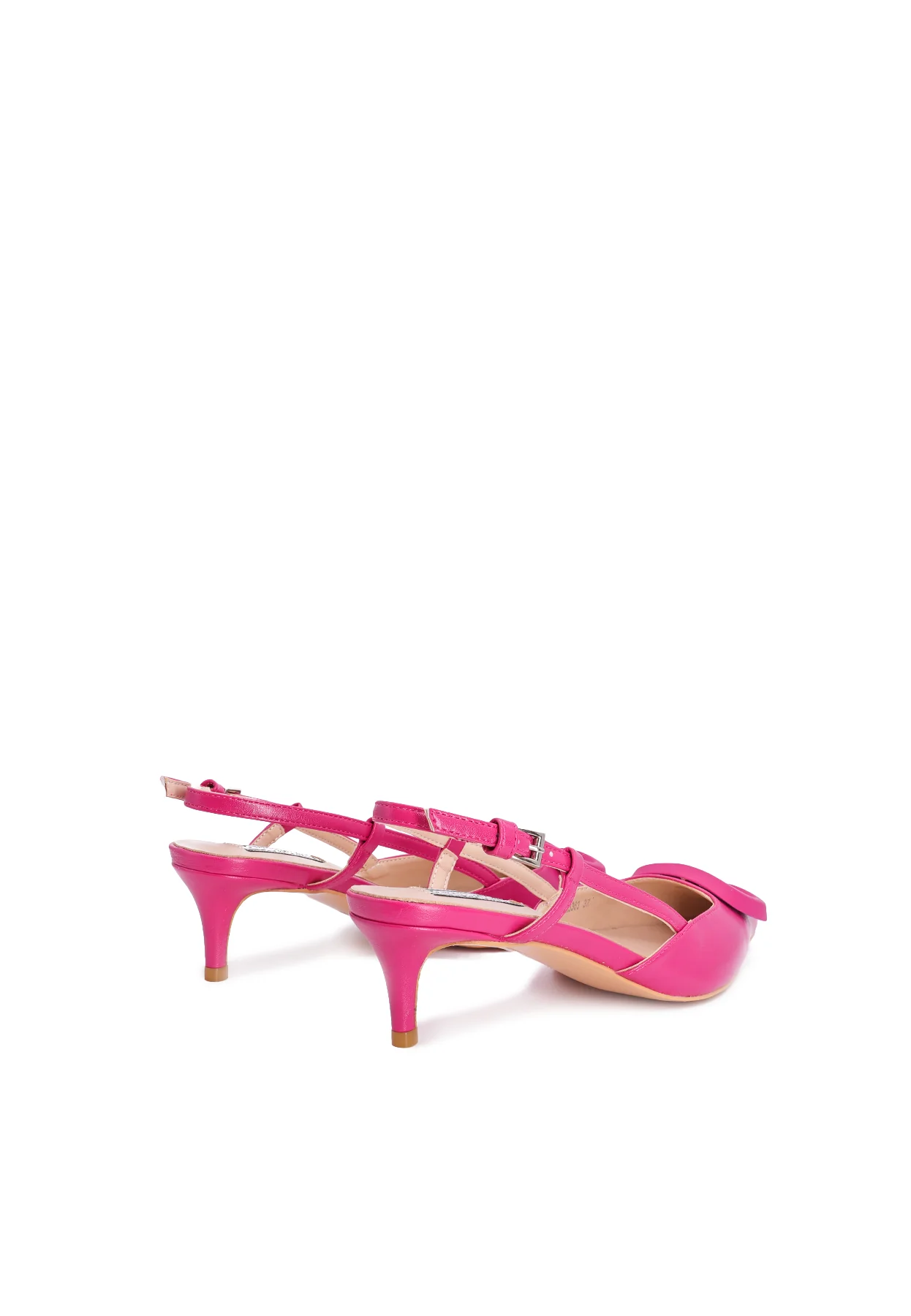 Dècolletè Slingback a punta con maxi fibbia K3363 - Image 26