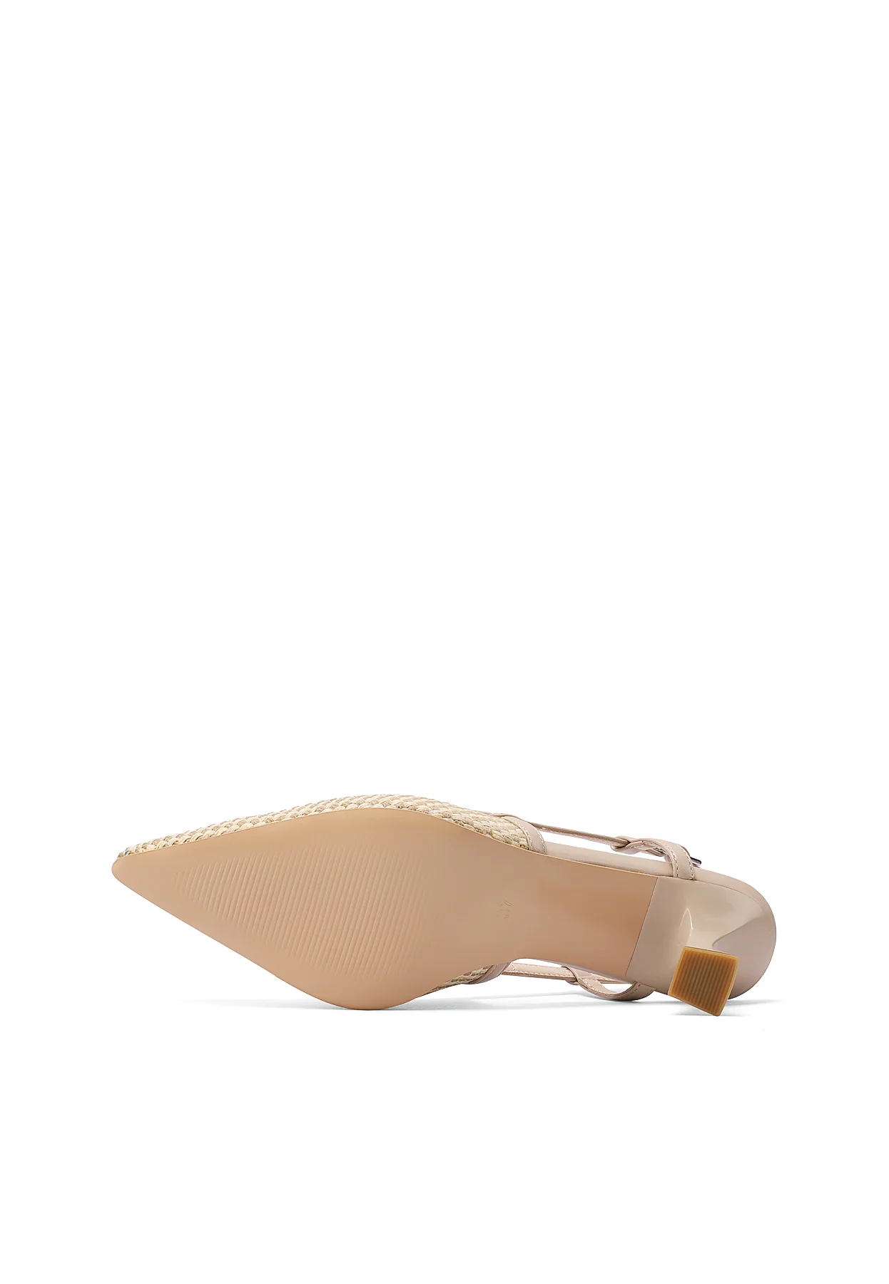 Décolleté slingback intrecciate con tacco basso K3398 - Image 13