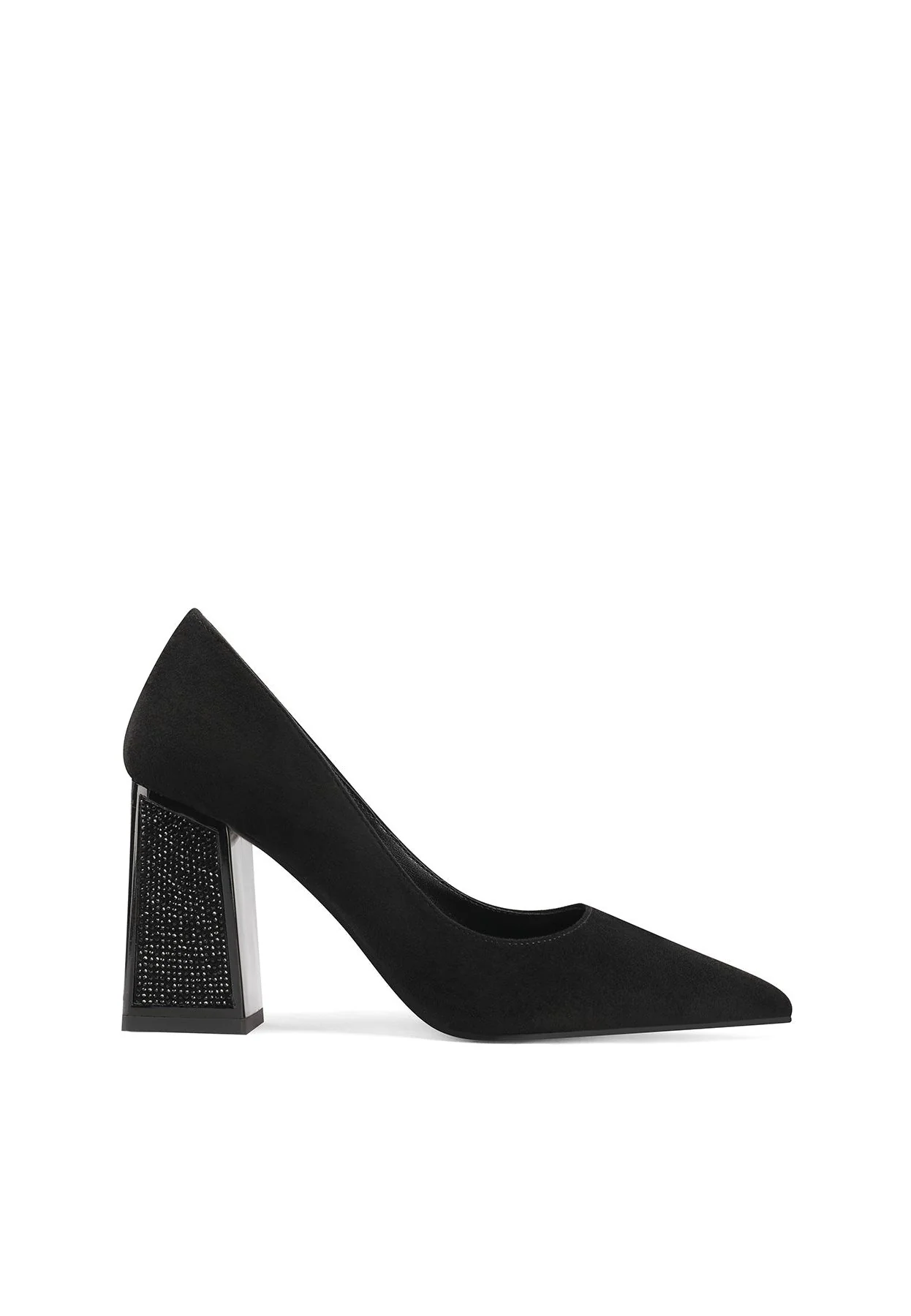 Décolleté a punta con tacco gioiello geometrico K3476 - Image 2