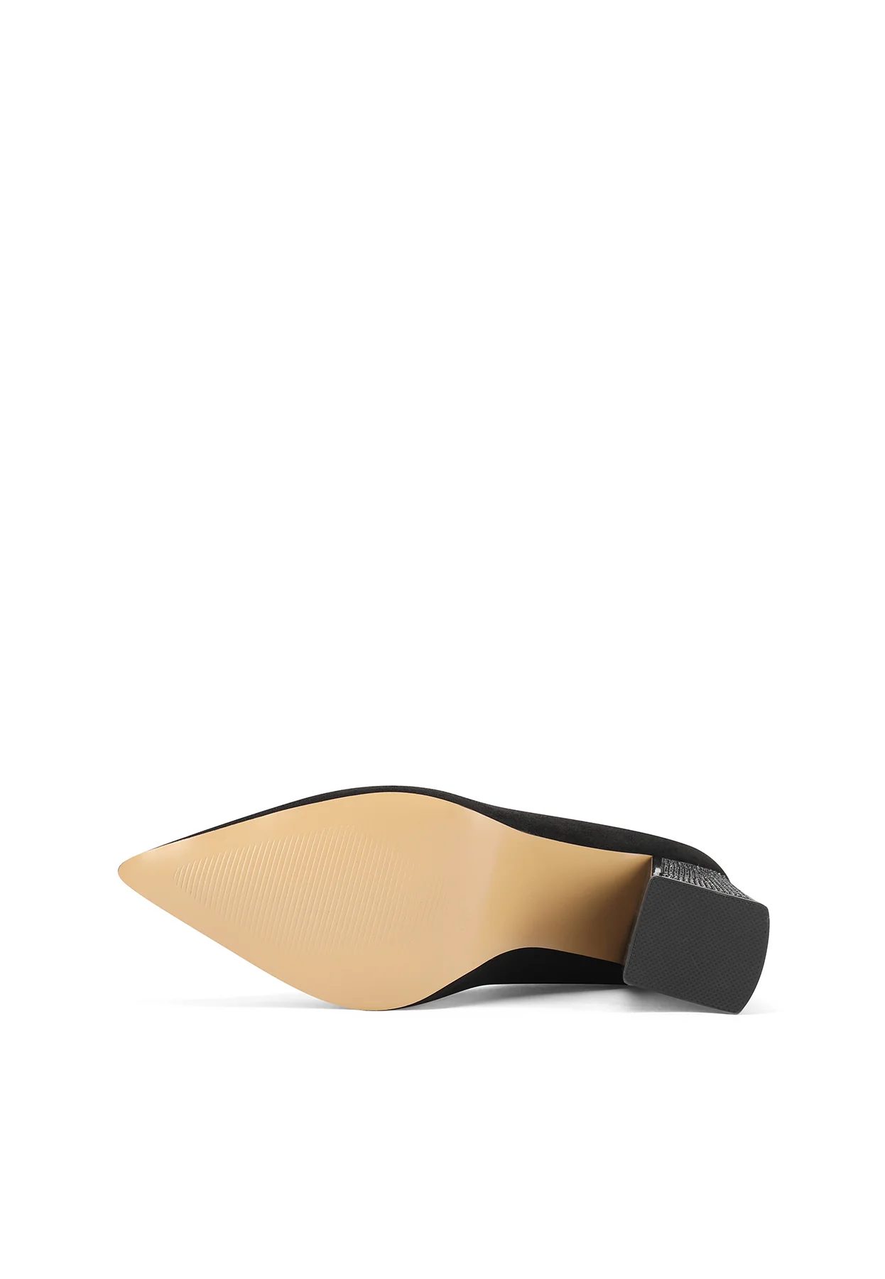 Décolleté a punta con tacco gioiello geometrico K3476 - Image 5