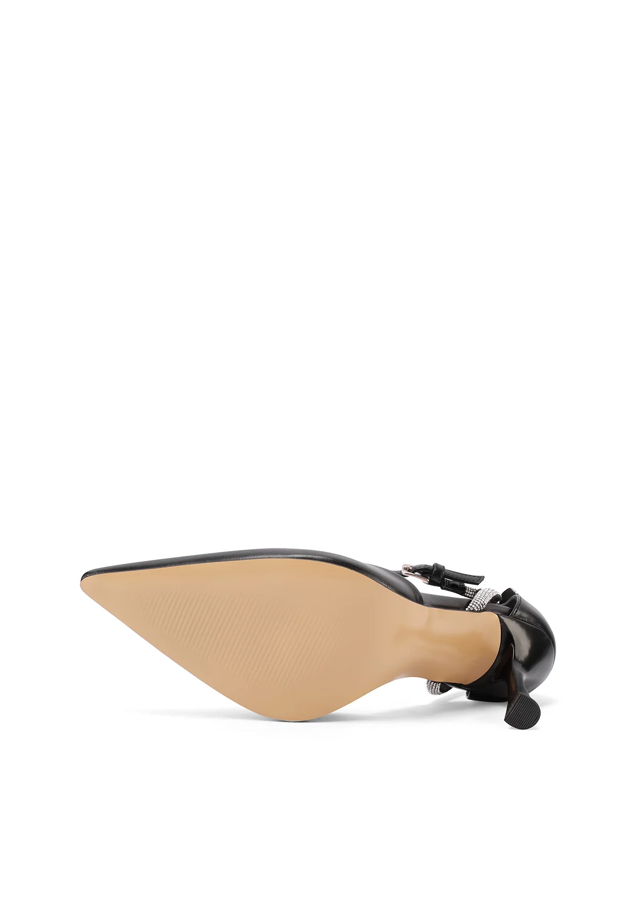 Décolleté a punta con cinturino brillante K3623 - Image 13