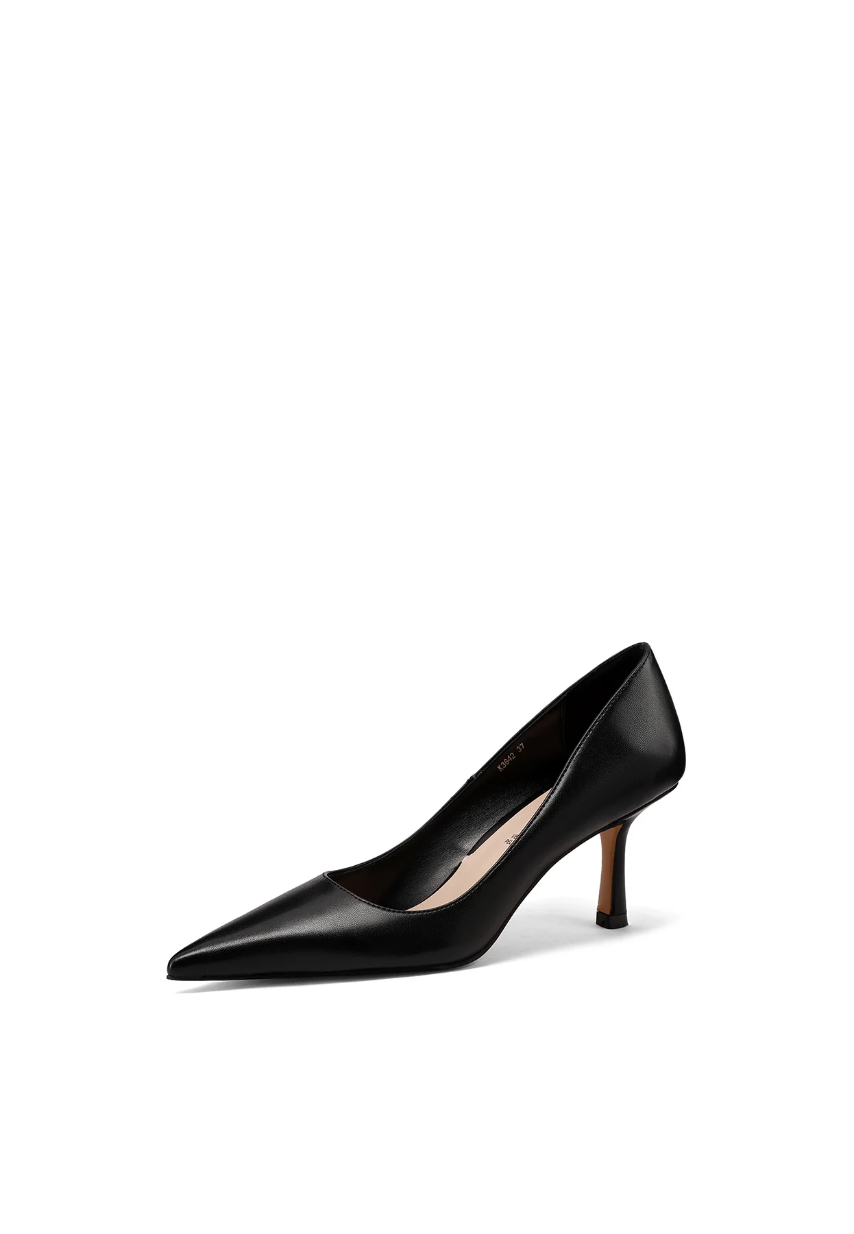 Décolleté da donna eleganti a punta con tacco sottile K3642 - Image 3