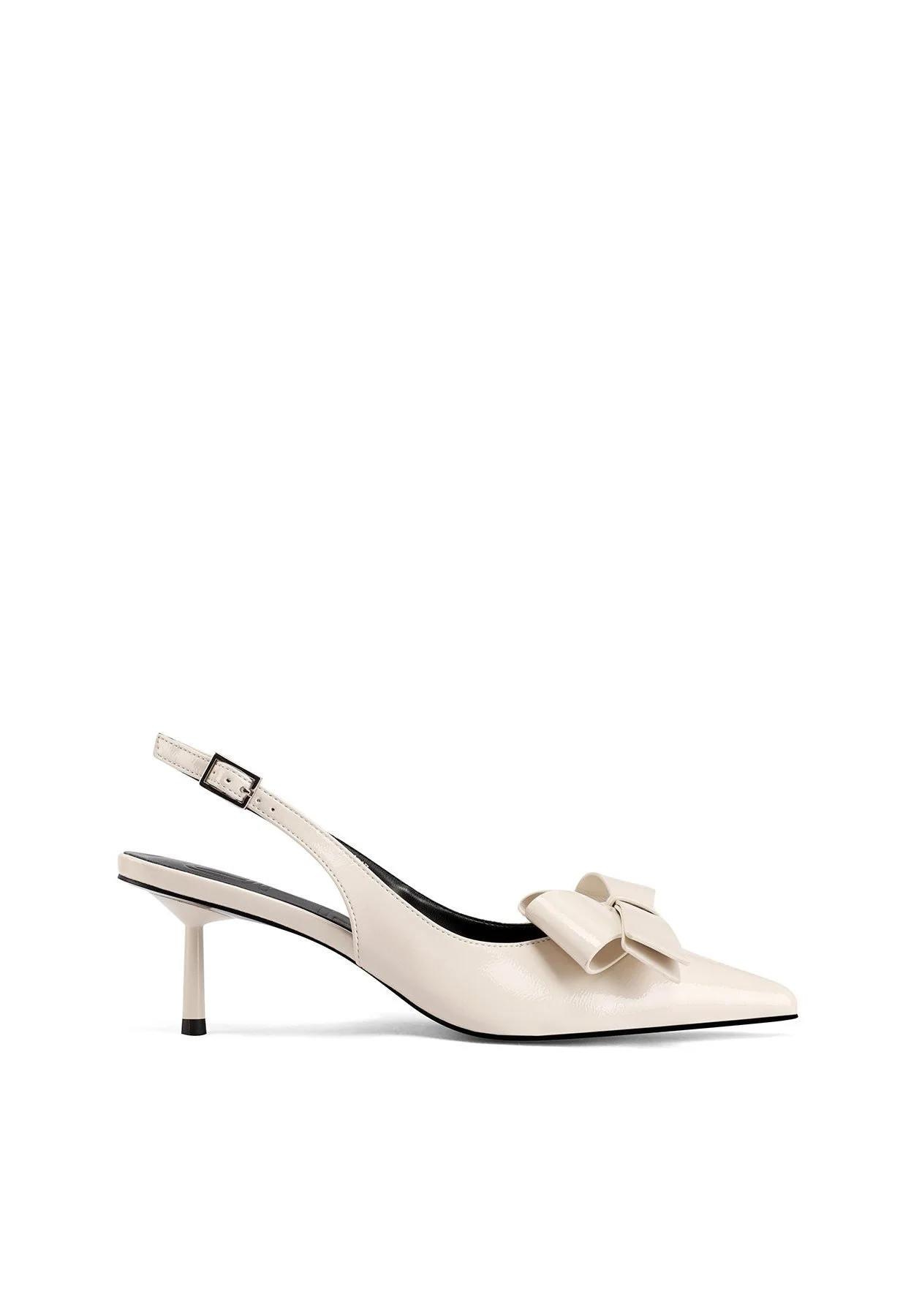 Dècolletè Slingback a punta con fiocco elegante K3738 - Image 9