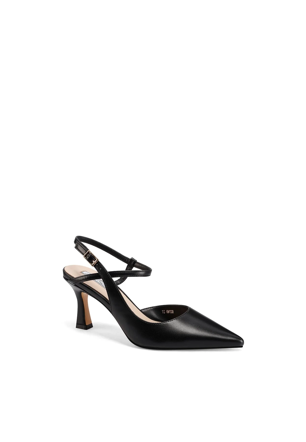 Decolletè slingback con doppio cinturino e tacco 8 cm K3749 - Image 10