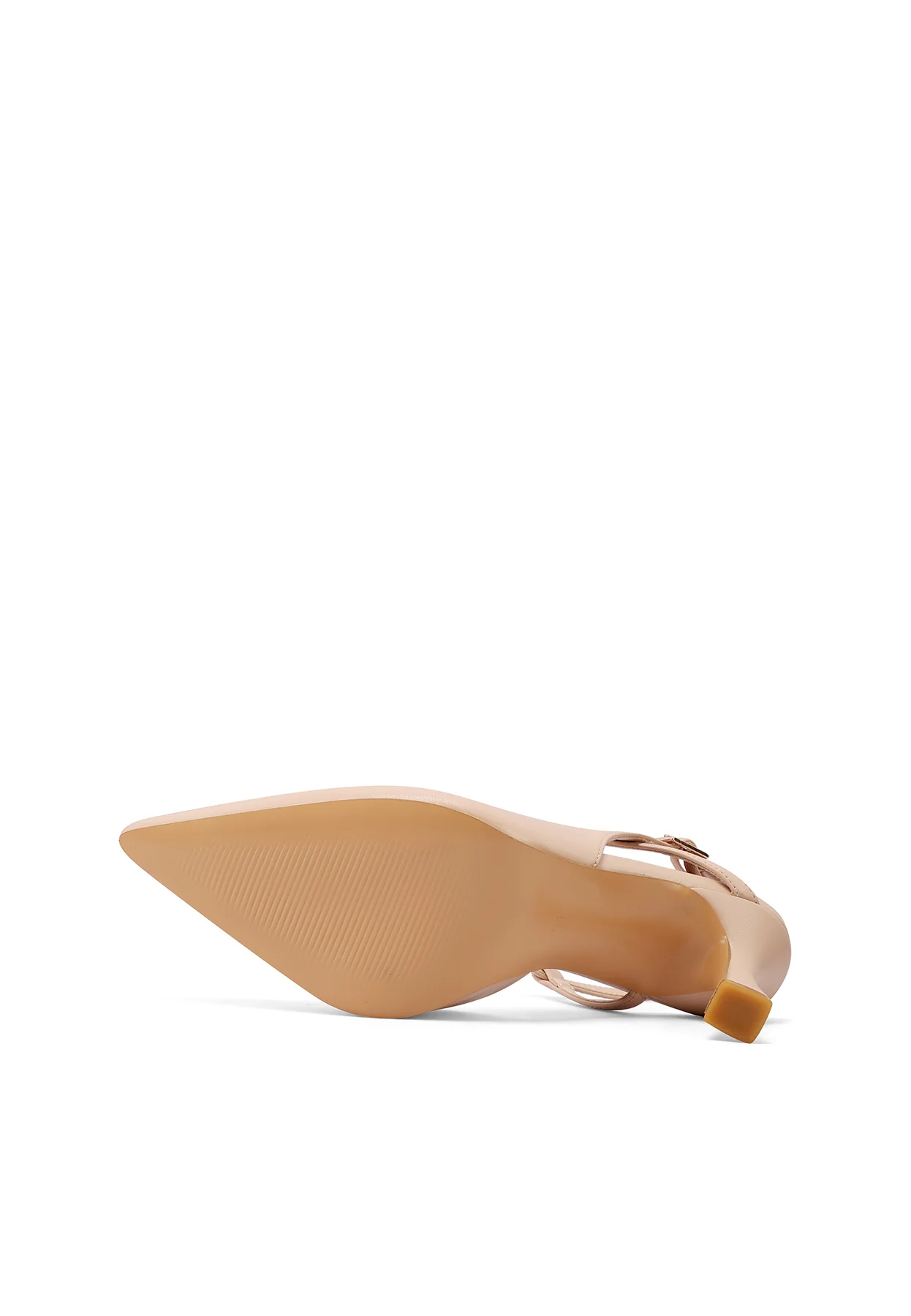 Decolletè slingback con doppio cinturino e tacco 8 cm K3749 - Image 6