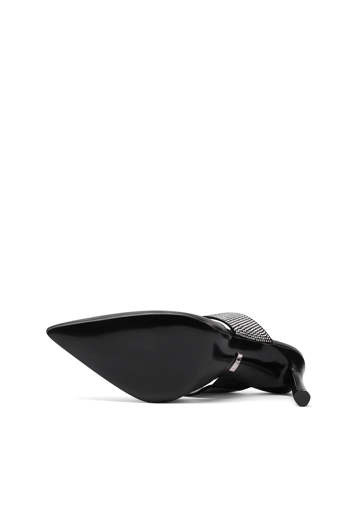 Dècolletè Mule a punta con fascia gioiello K3773 - Image 6