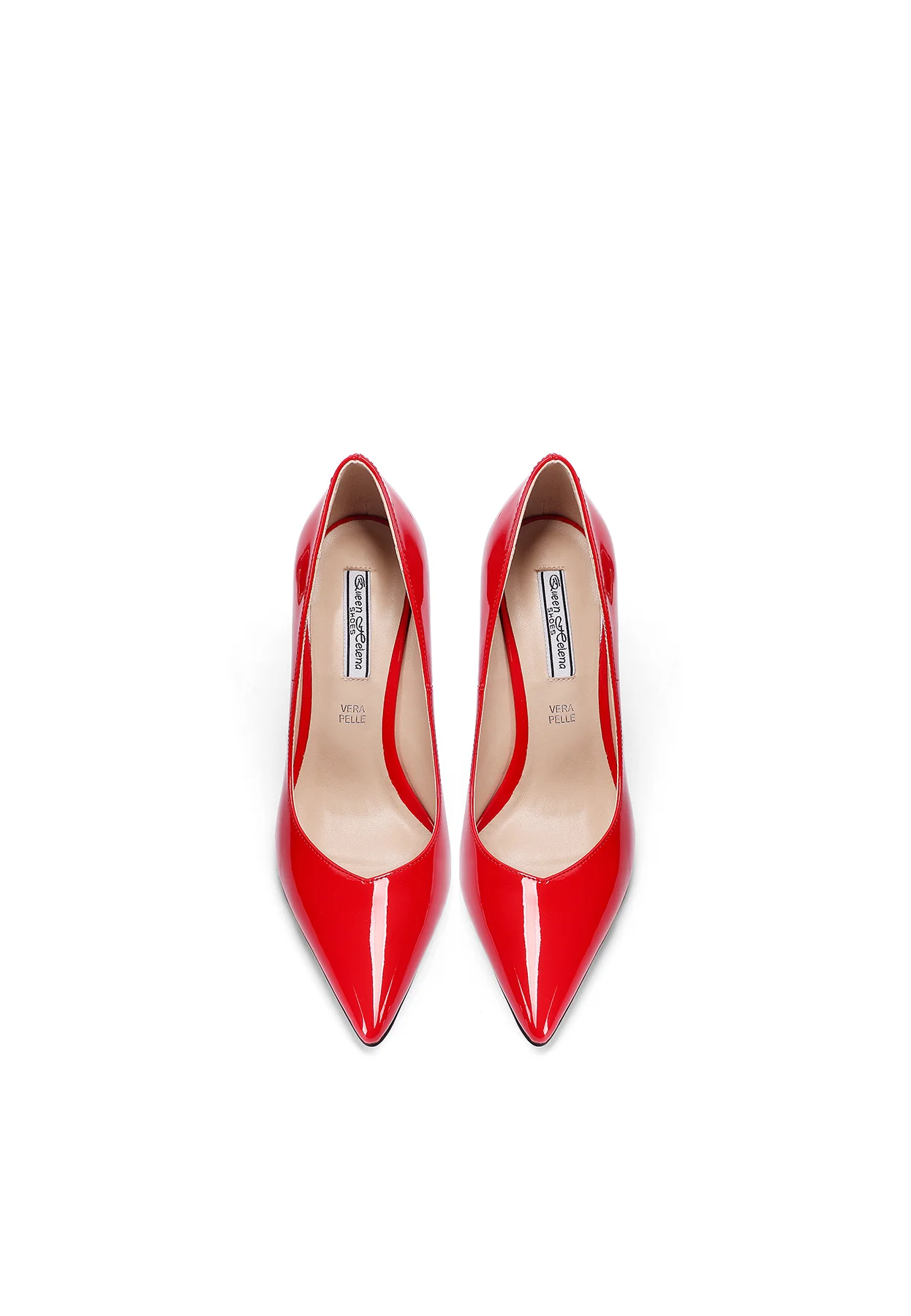 Décolleté lucida a punta con tacco a spillo K4281 - Image 20