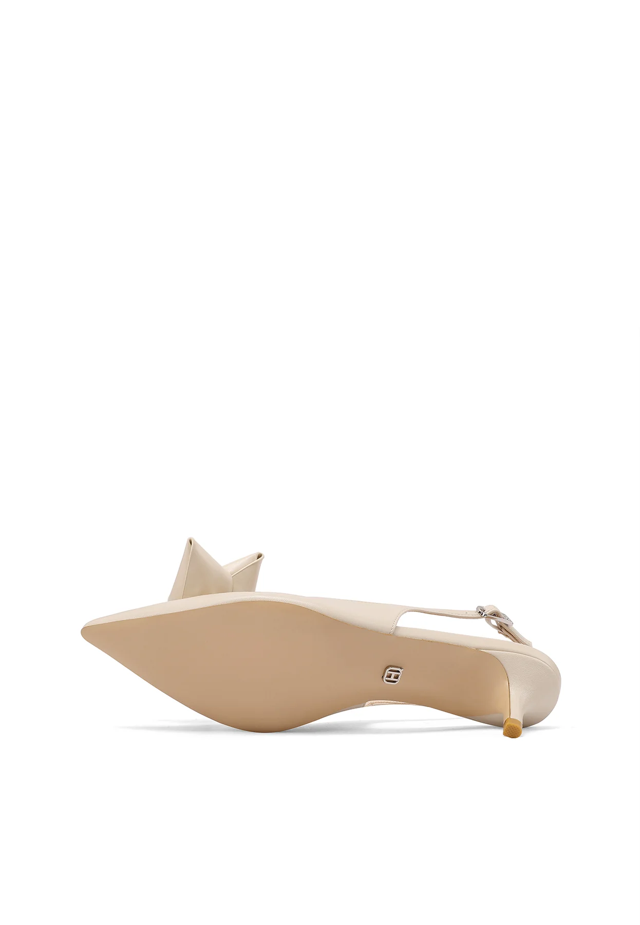 Slingback eleganti con fiocco e tacco basso K4500 - Image 6