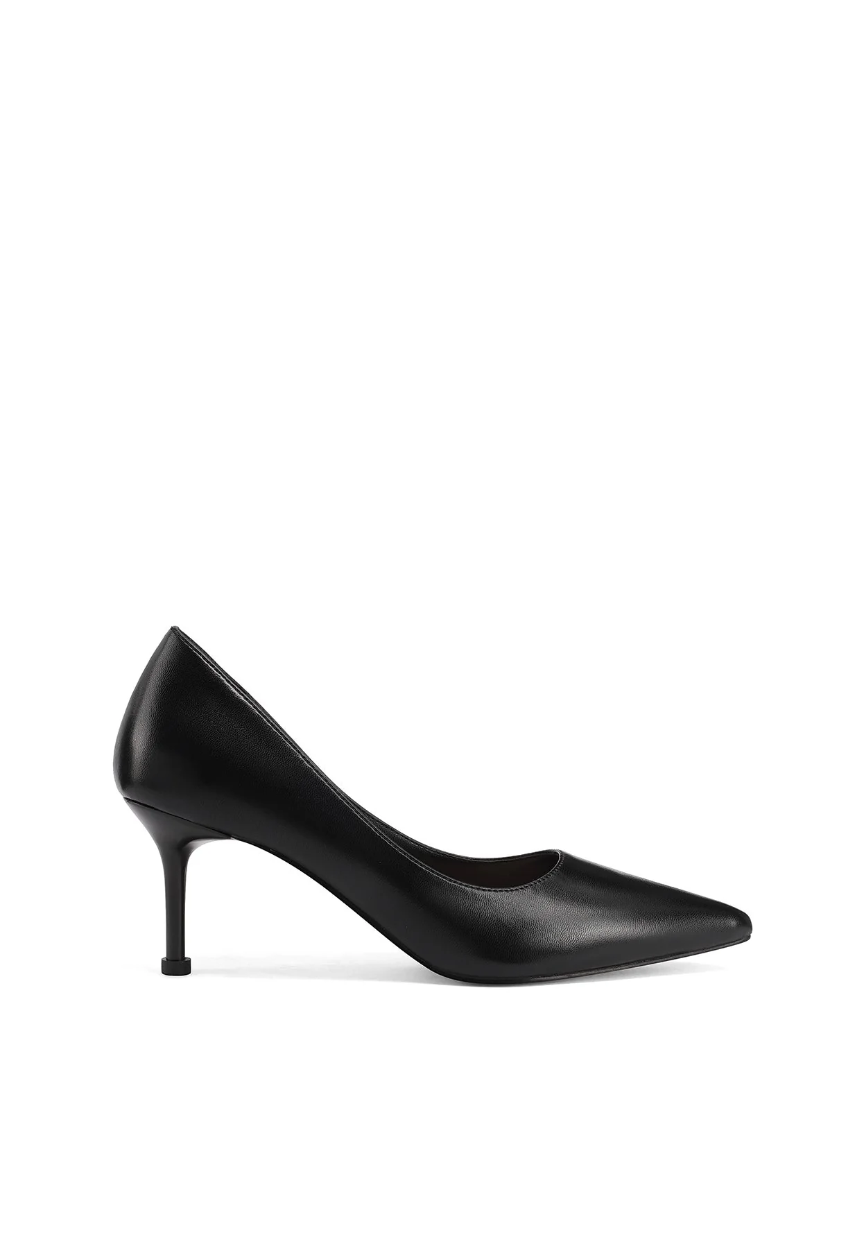 Décolleté a punta con tacco medio e linea essenziale K4503 - Image 9
