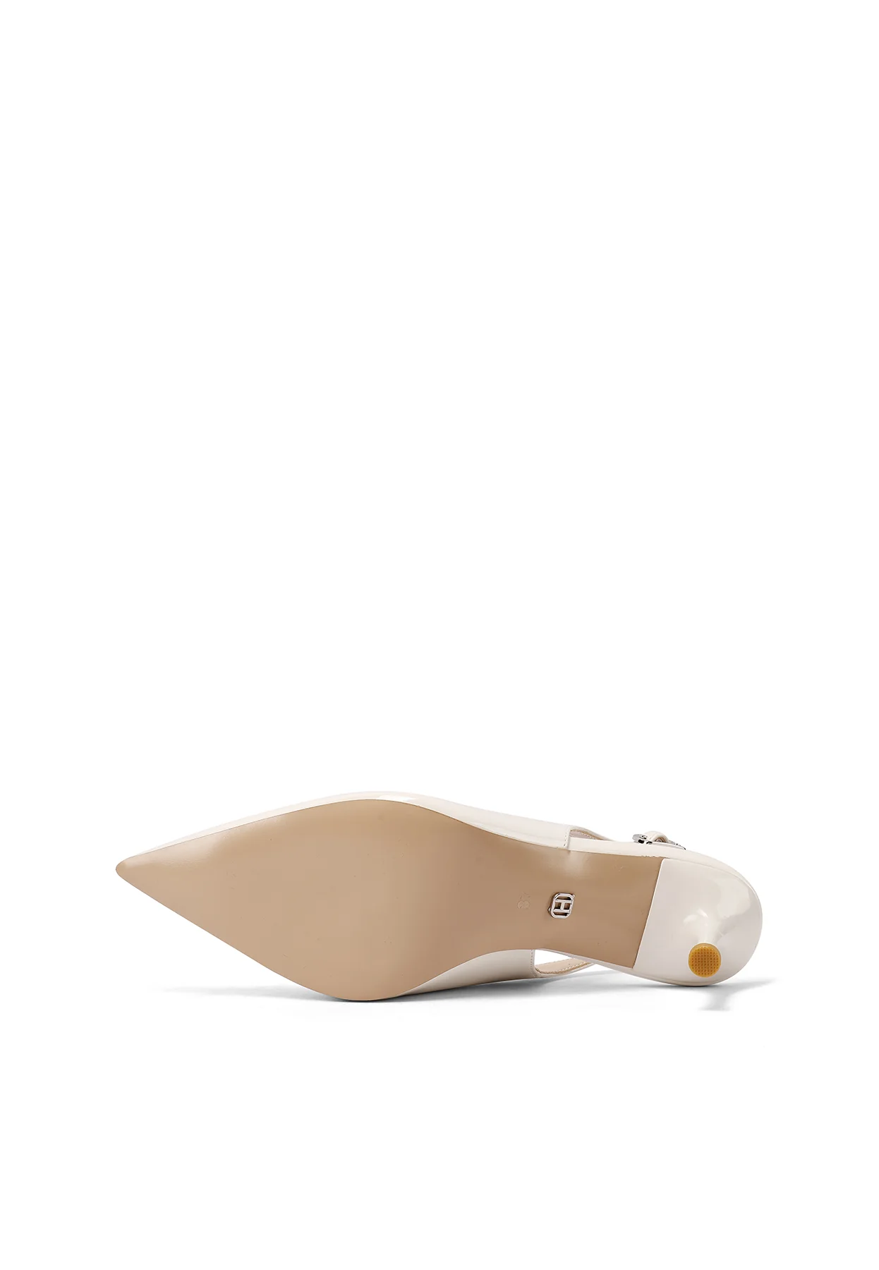 Décolleté slingback in vernice con tacco medio K4504 - Image 14
