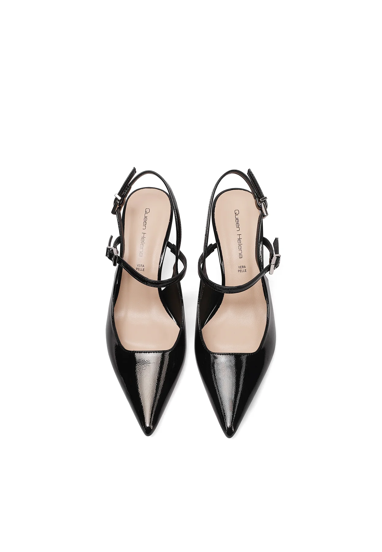 Décolleté slingback con tacco a spillo medio K4507 - Image 14