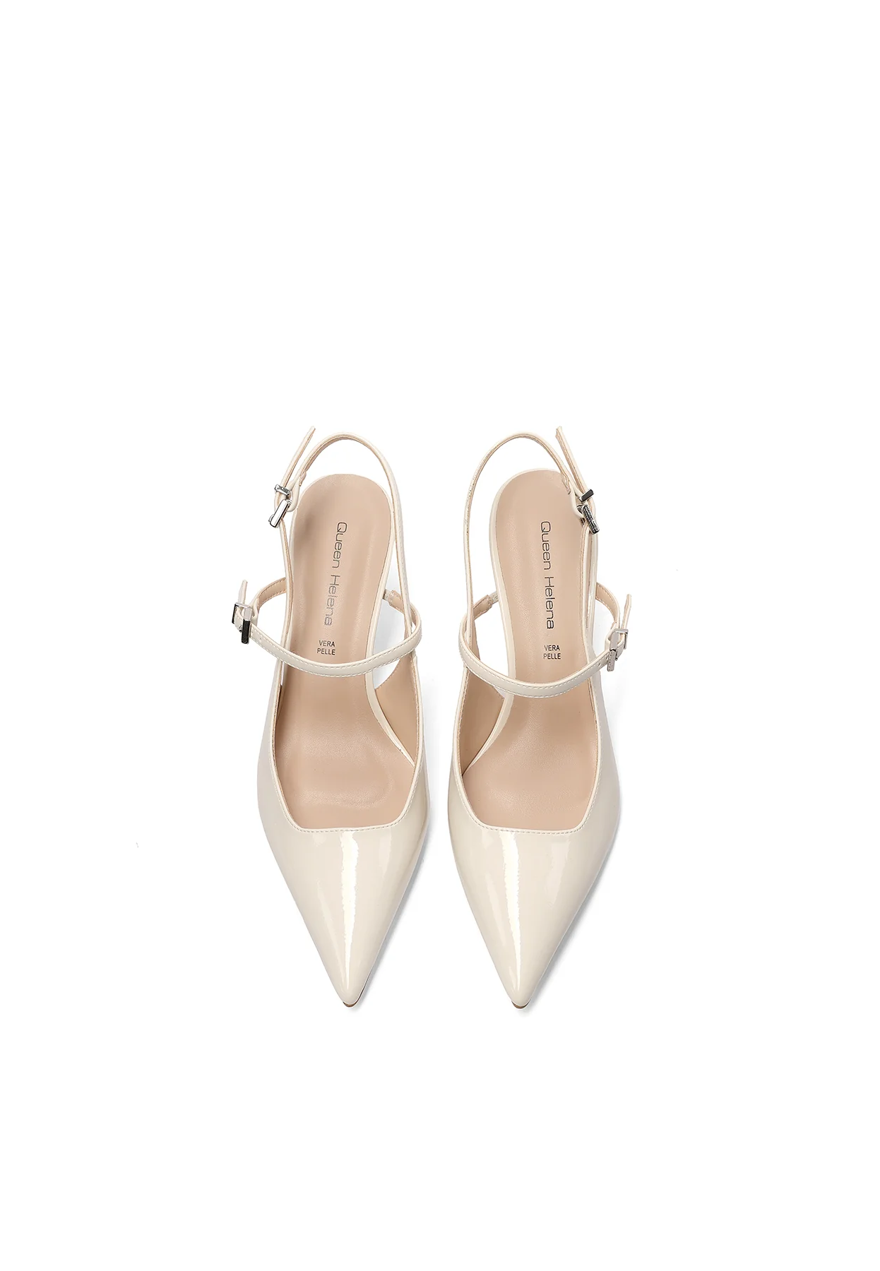 Décolleté slingback con tacco a spillo medio K4507 - Image 30