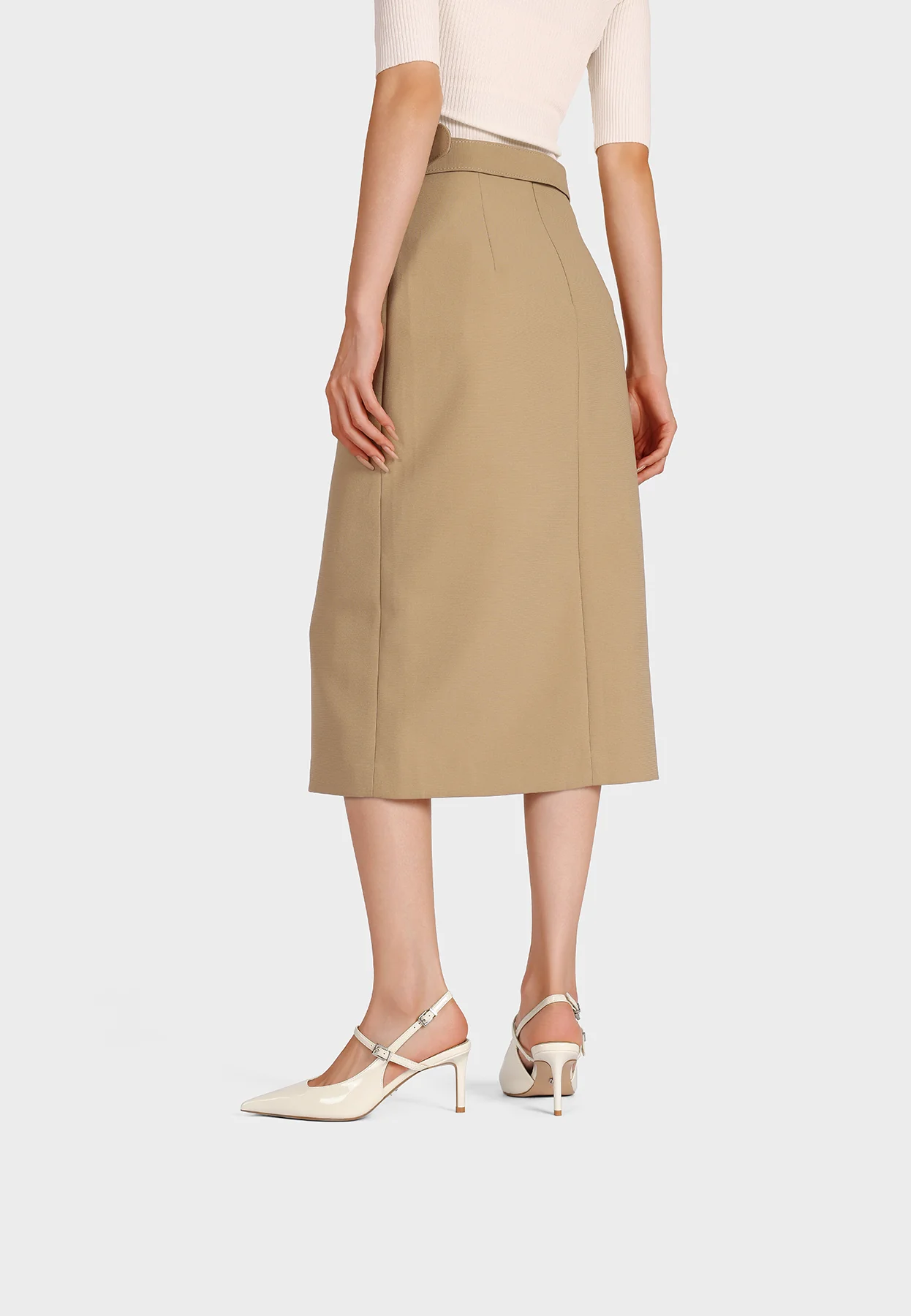 Décolleté slingback con tacco a spillo medio K4507 - Image 32