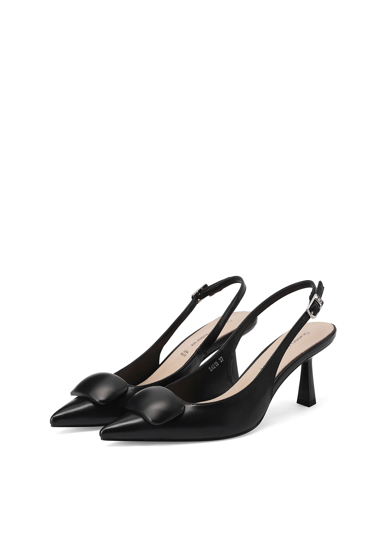 Decolletè Slingback a punta con dettaglio frontale K4519 - Image 10