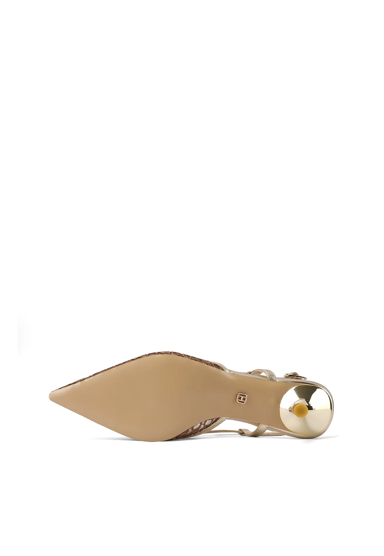 Decolletè Slingback in rete a punta con tacco basso K4520 - Image 15