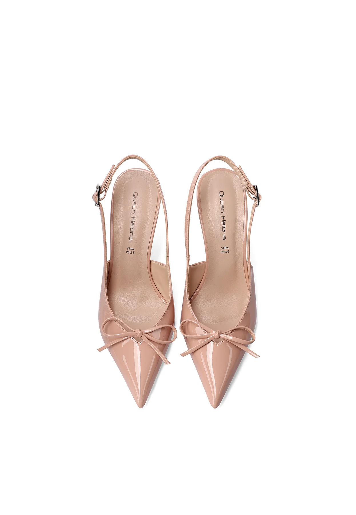 Décolleté donna slingback in vernice K4525 - Image 14