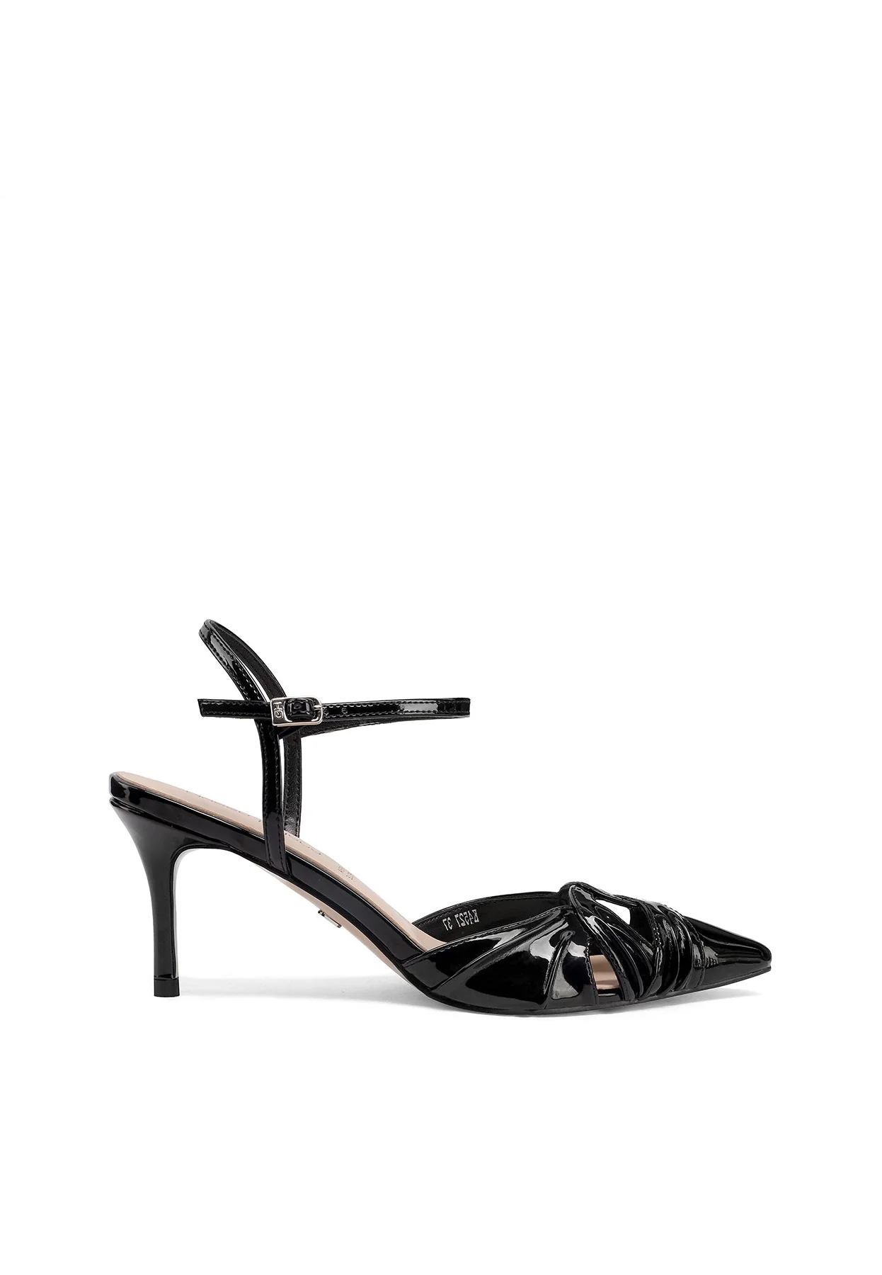 Slingback eleganti con intrecci e tacco medio slanciato K4527 - Image 18
